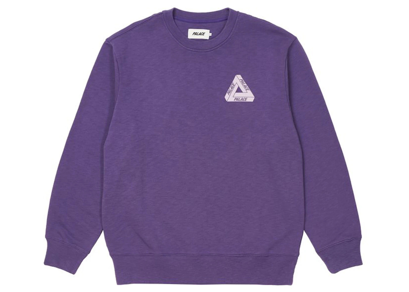 Palace Slub Crew (FW21) Purple - 2