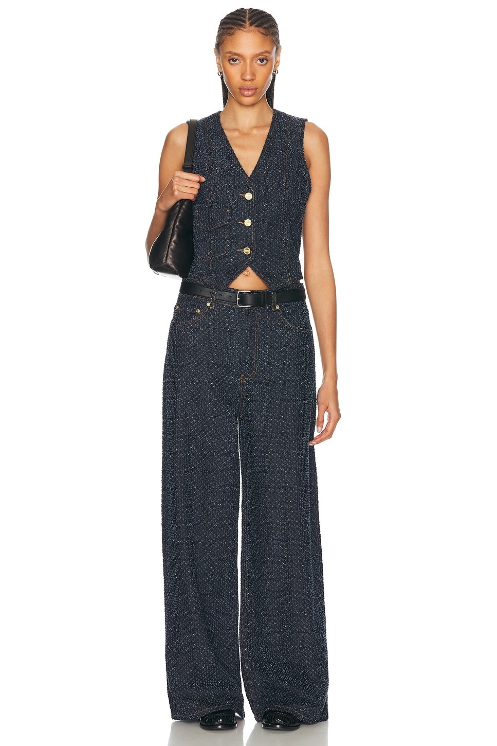 Denim Wasitcoat - 4
