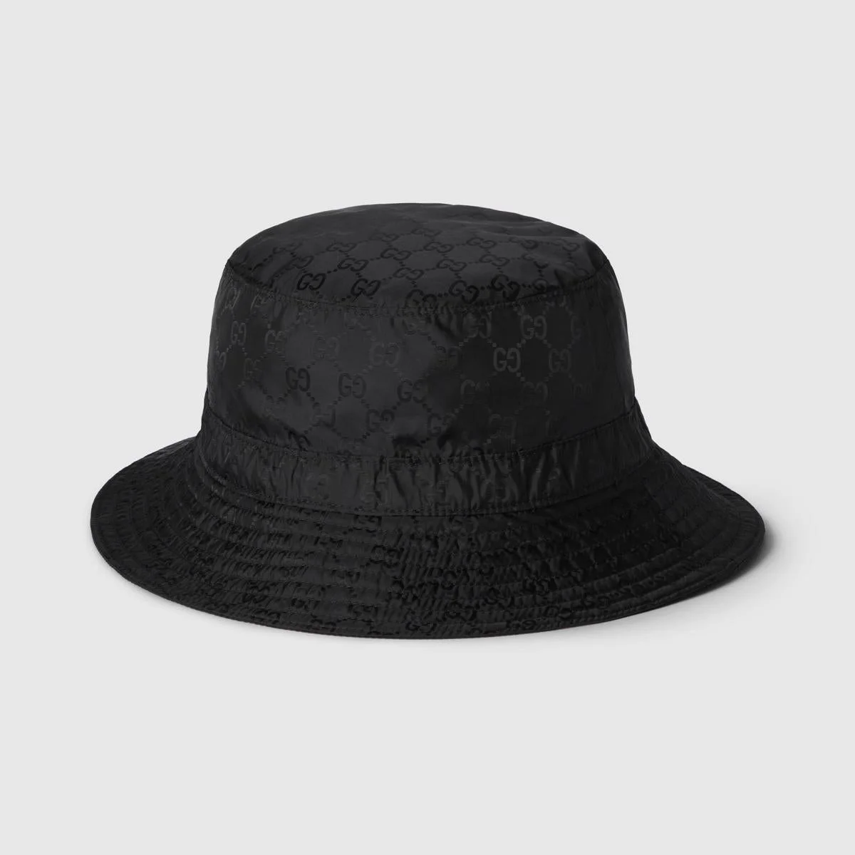 Gucci Gg Reversible Bucket Hat In Nylon - 1