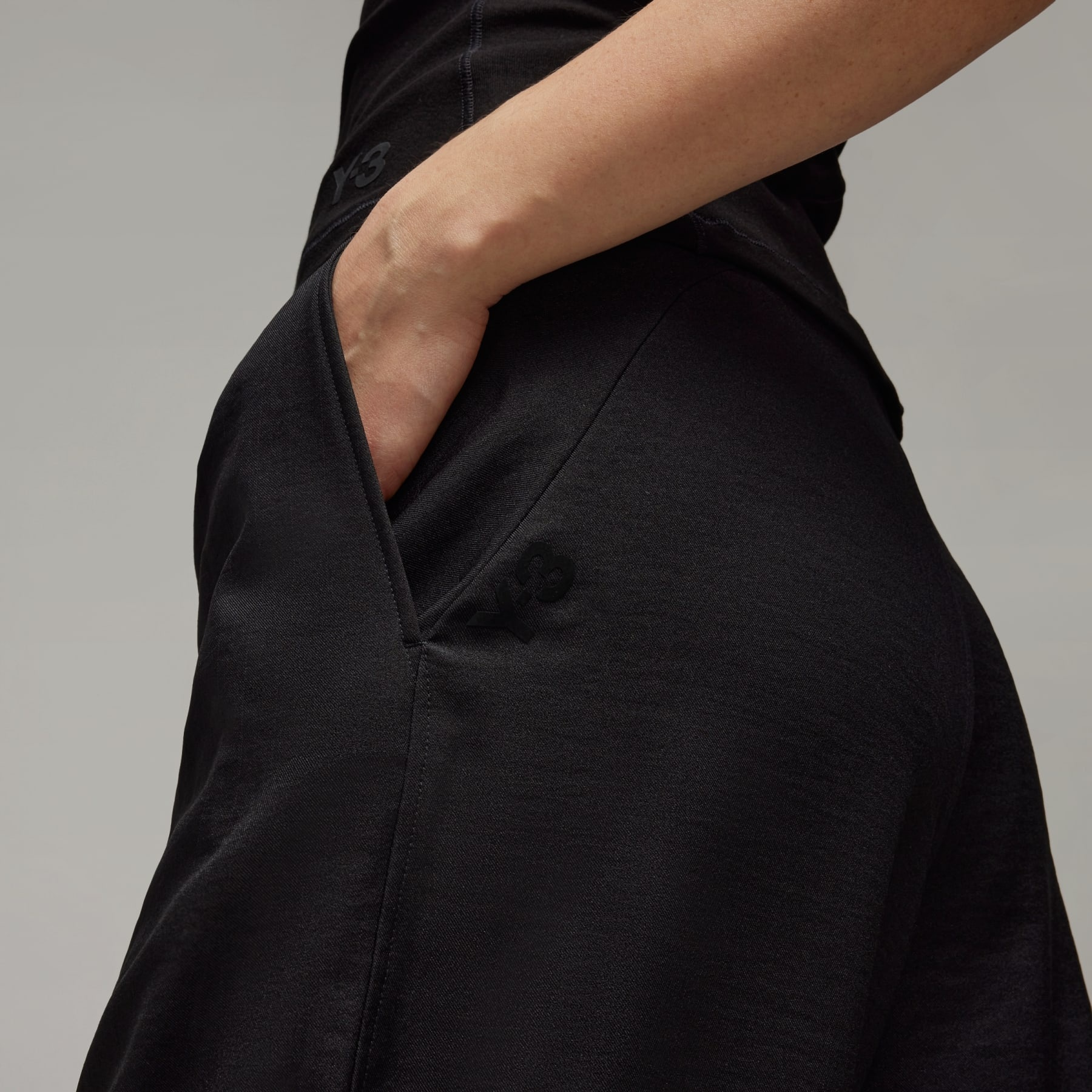 Y-3 Sport Uniform Wide Leg Pants - 8