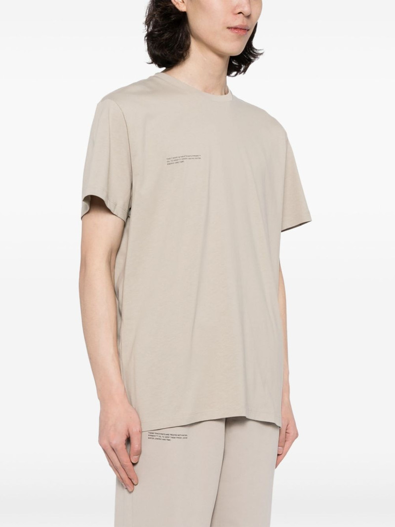 PANGAIA logo-print organic-cotton T-shirt outlook