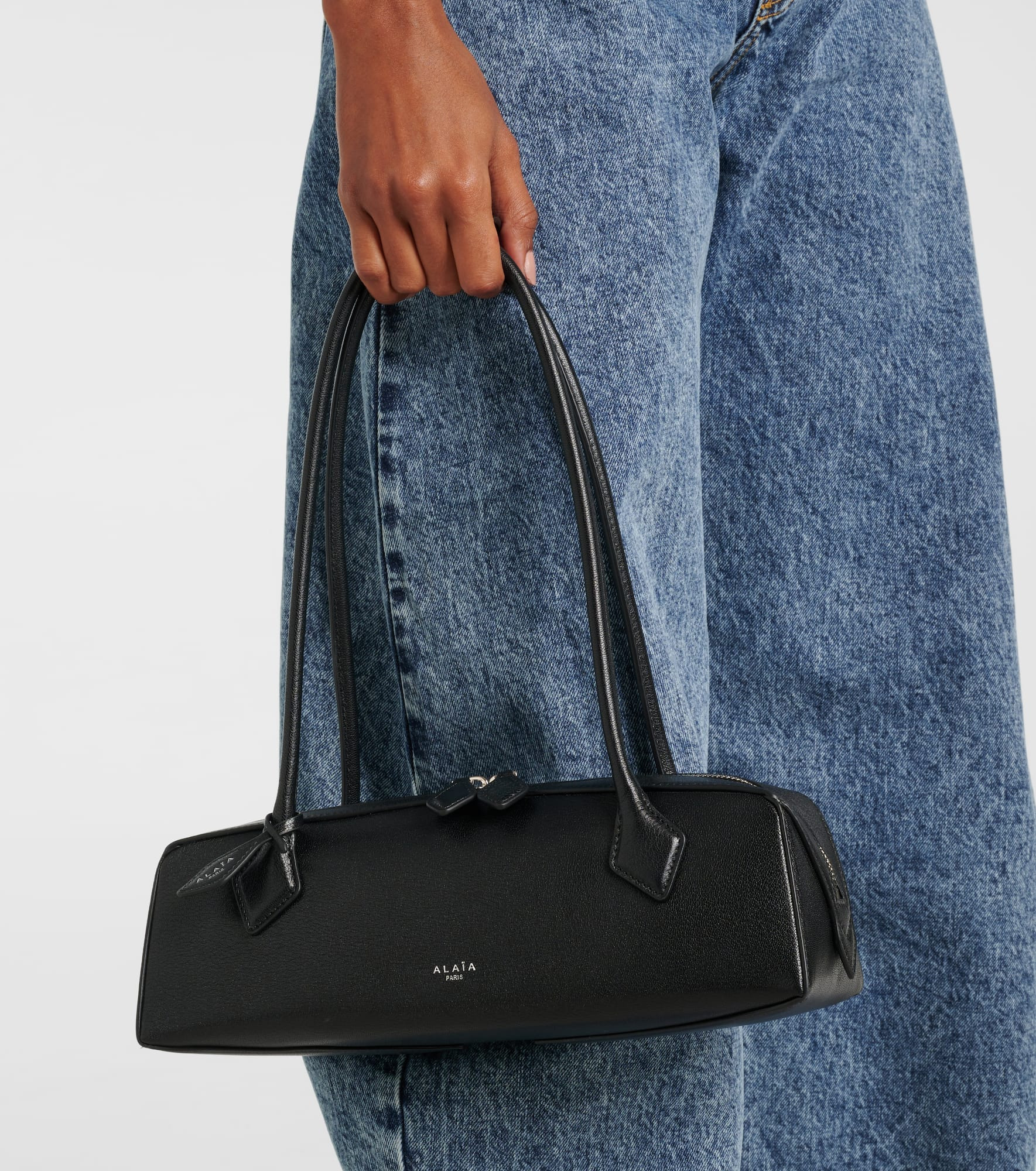 Le Teckel leather shoulder bag - 5