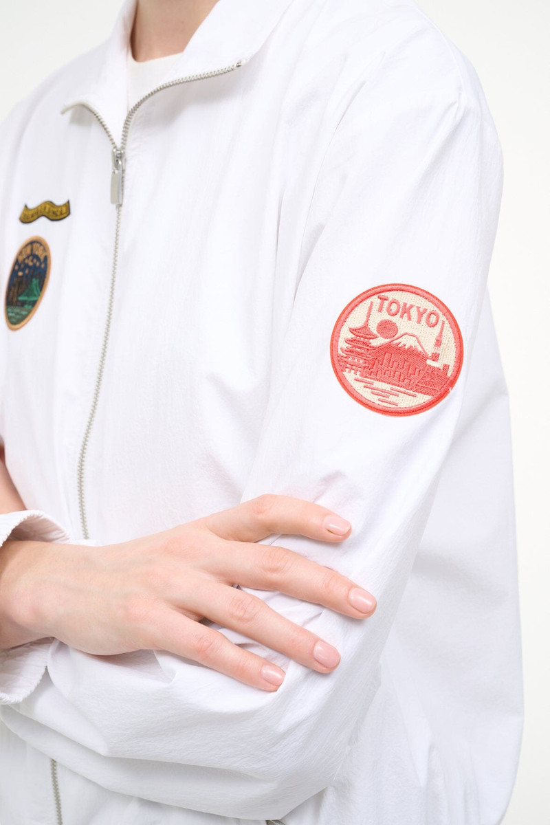 STAUD ARRIVAL JACKET WHITE 6