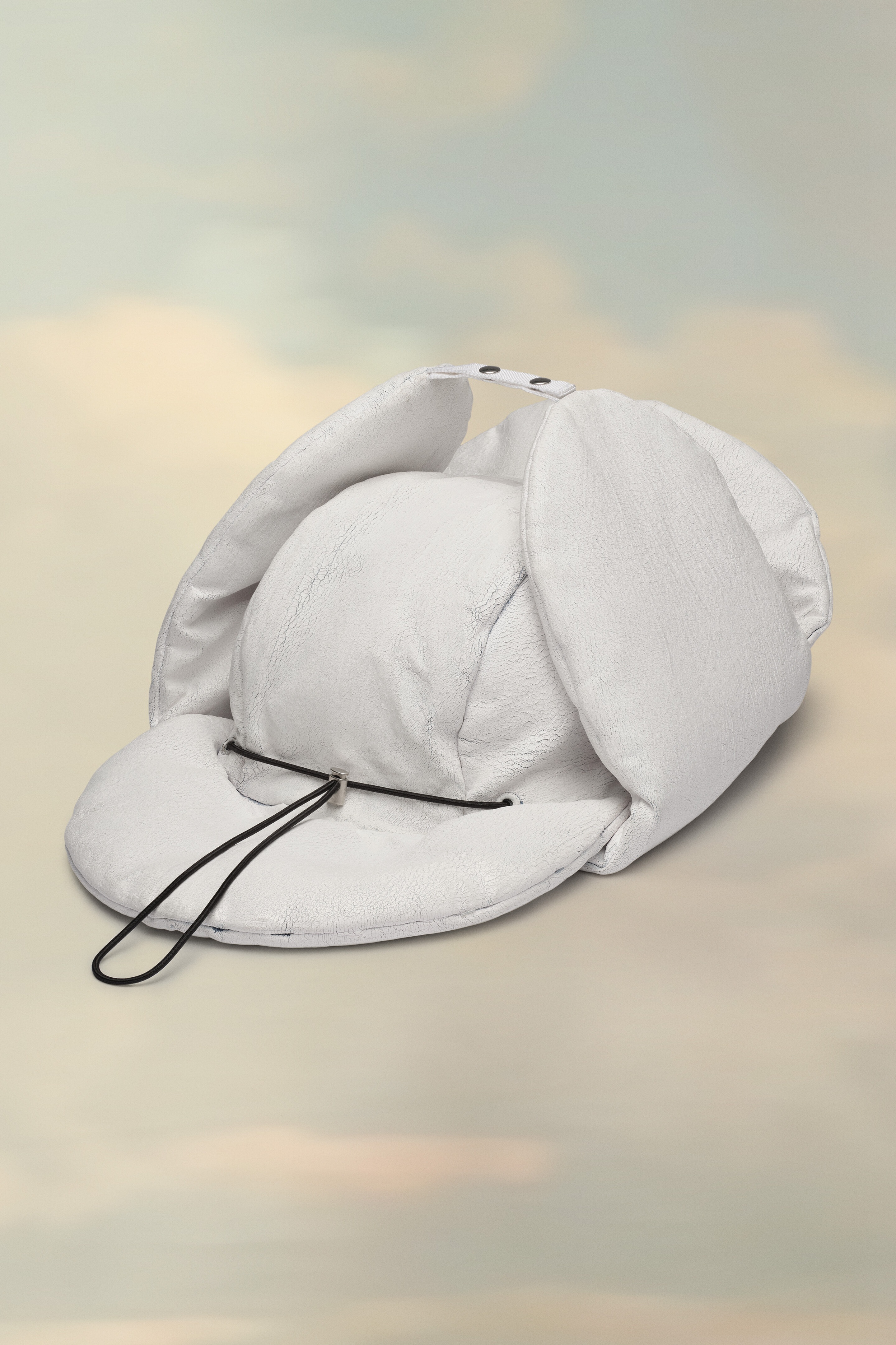 Bianchetto Denim Oversized Hat - 1