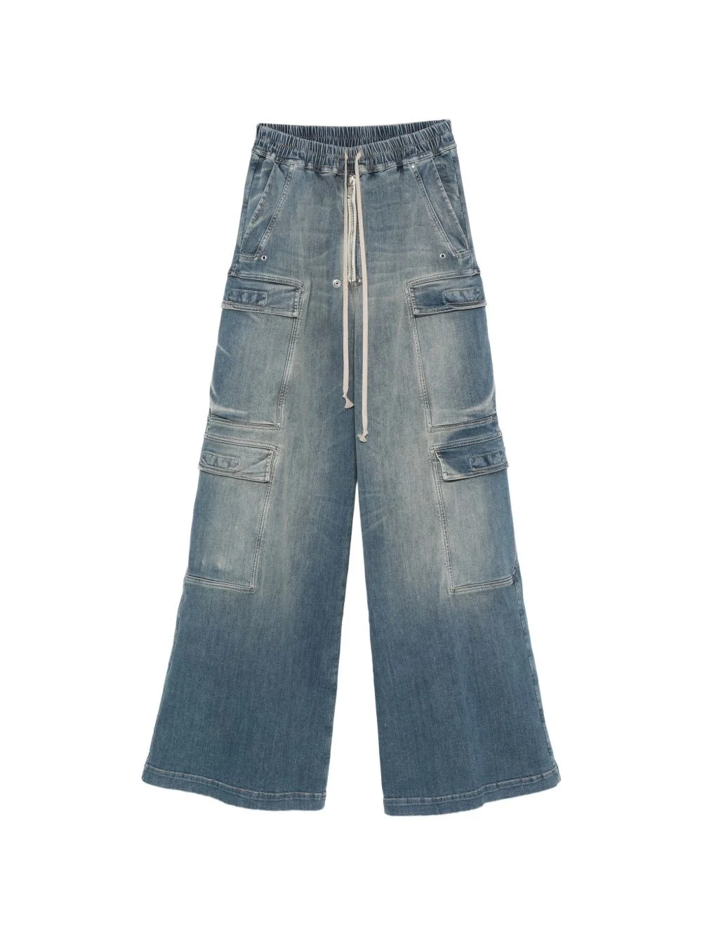 Cargo denim jeans - 1
