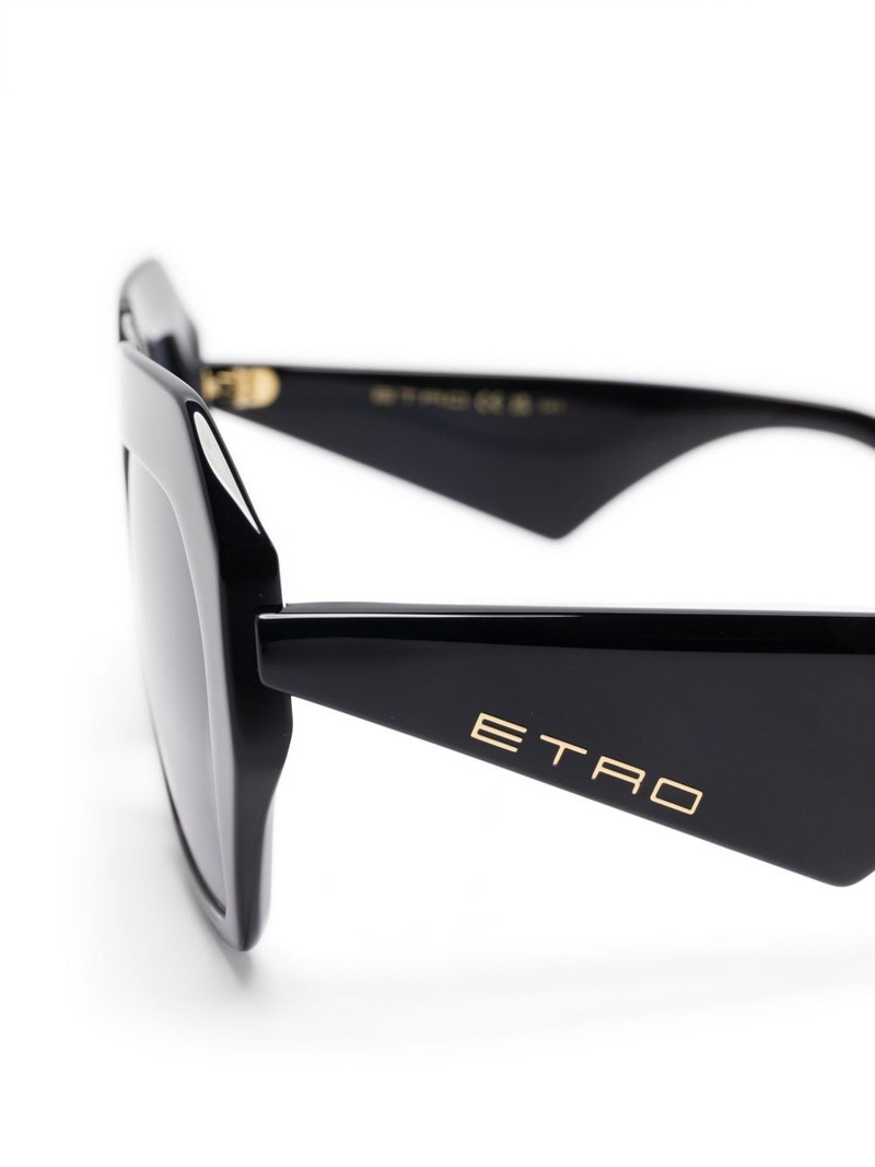 geometric-frame sunglasses 3