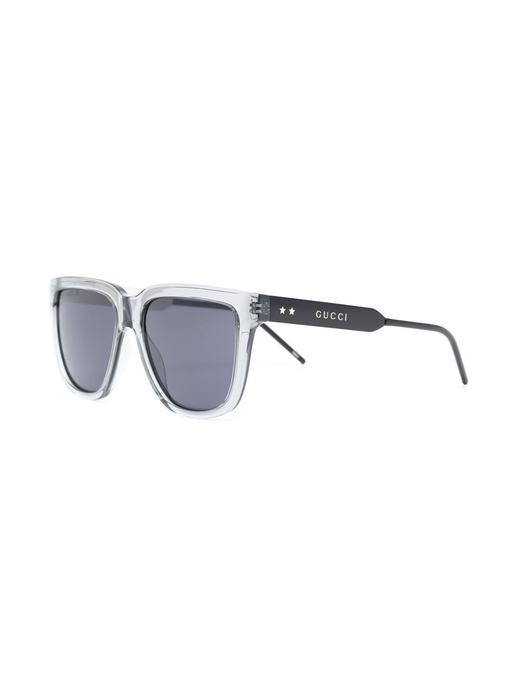 square-frame tinted sunglasses - 2