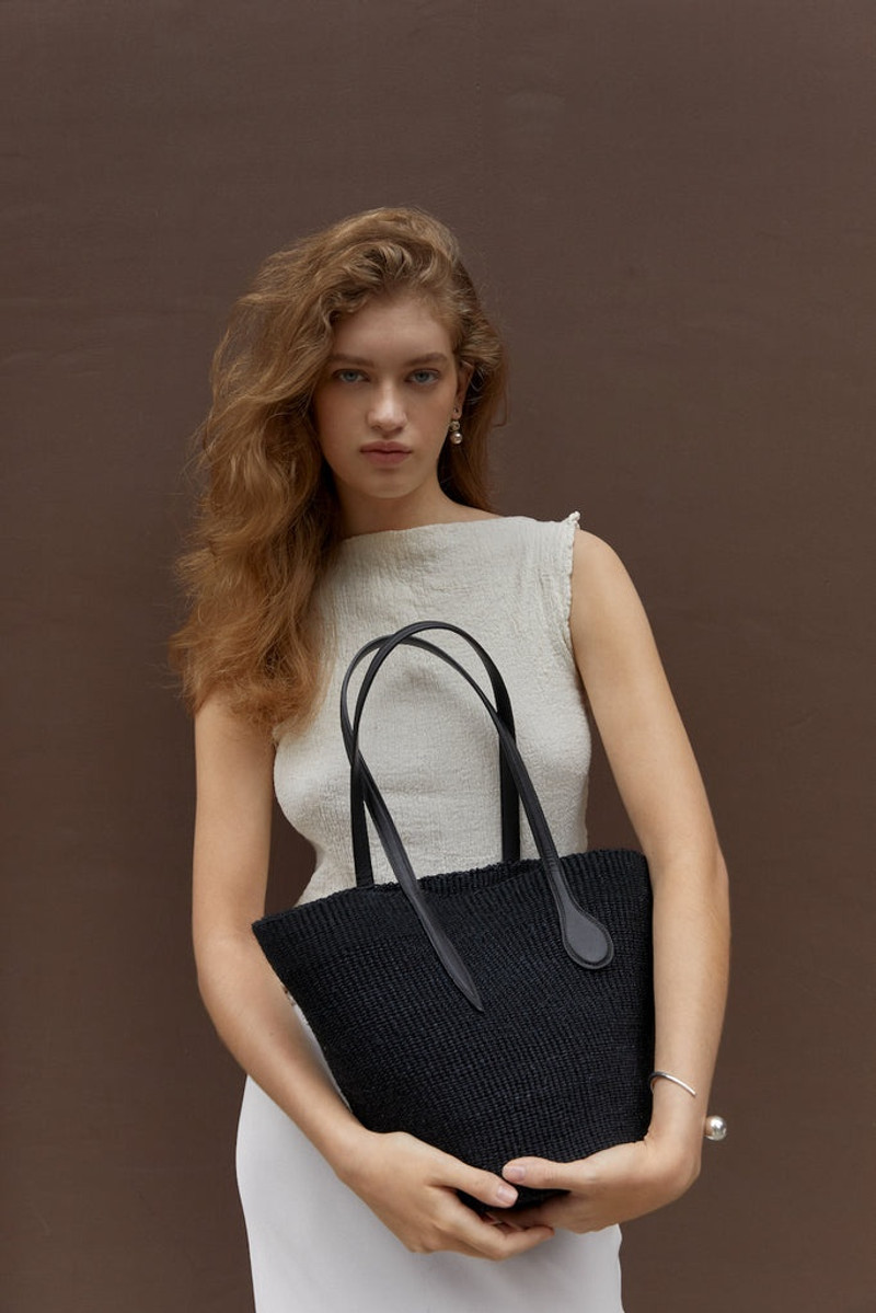 Liffner SISAL BASKET BLACK outlook