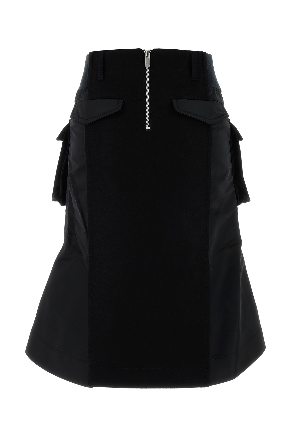 Black wool skirt - 2