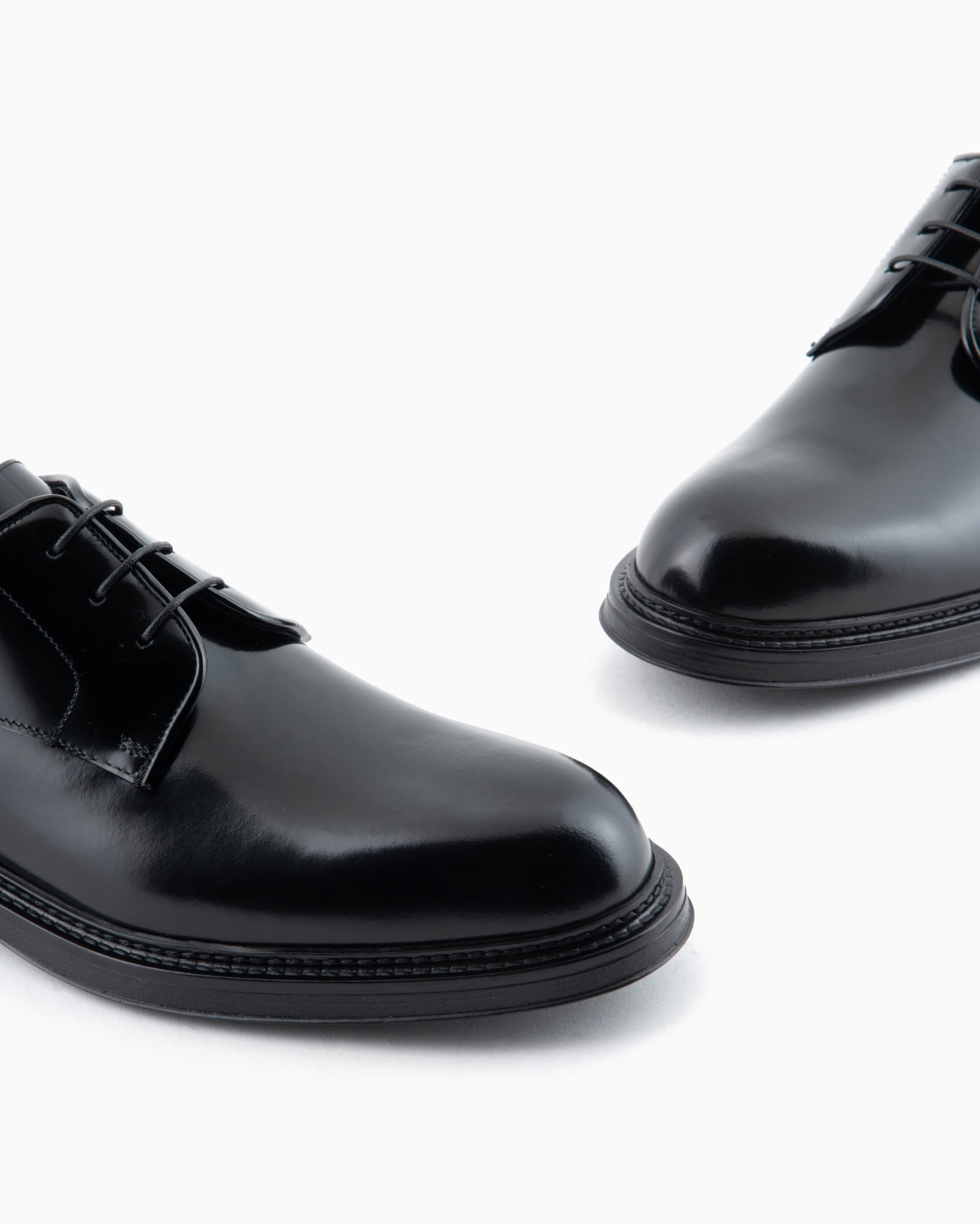 Derby shoes in buffed leather - 5