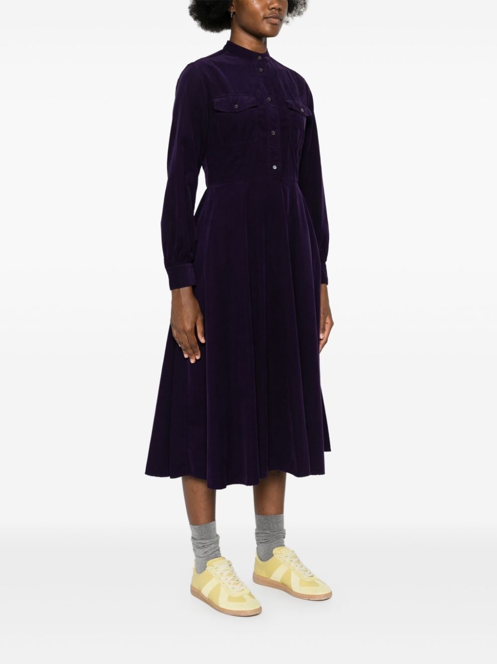 corduroy cotton dress - 3