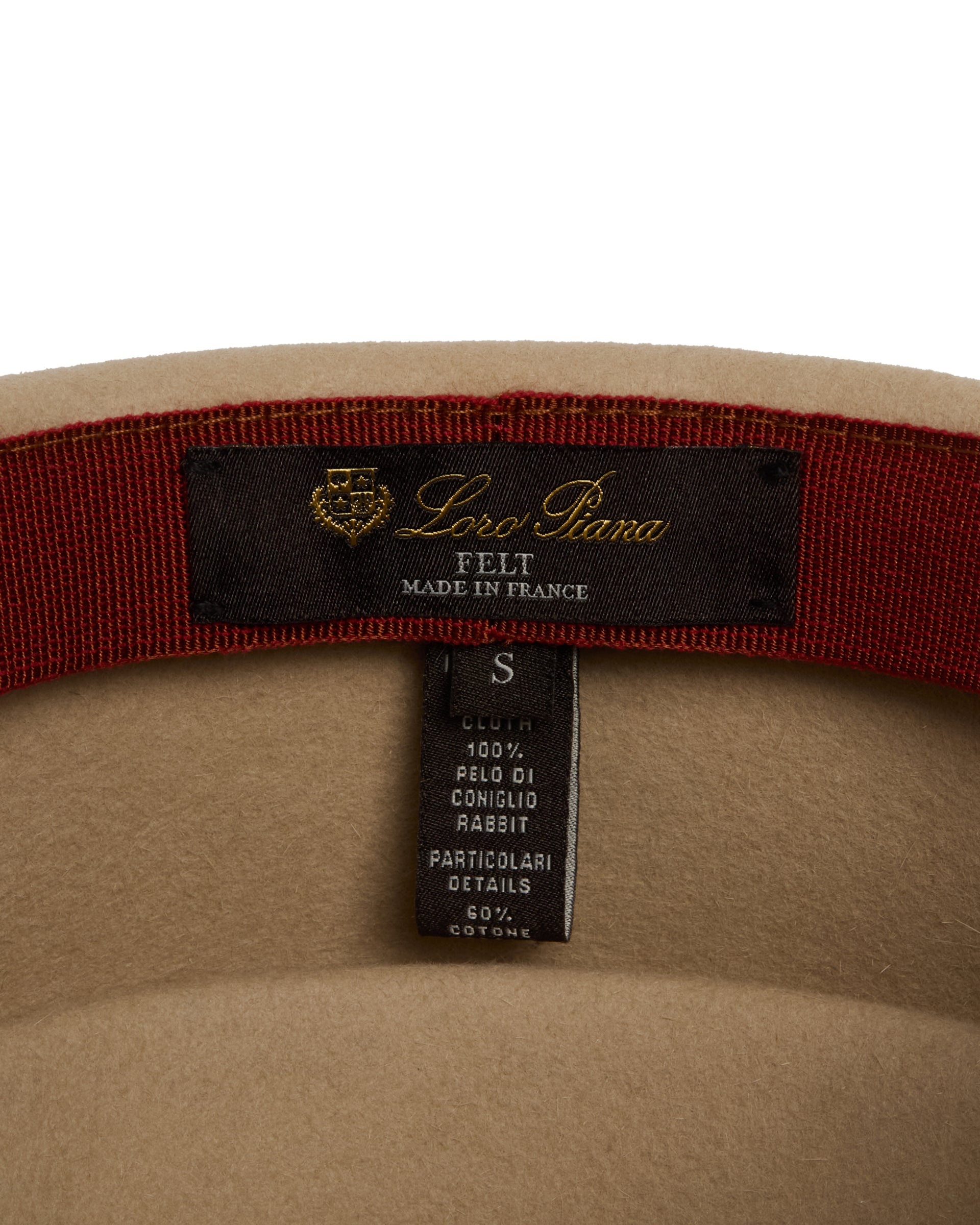 Loro Piana Beige Virginia Hat | antonia | REVERSIBLE