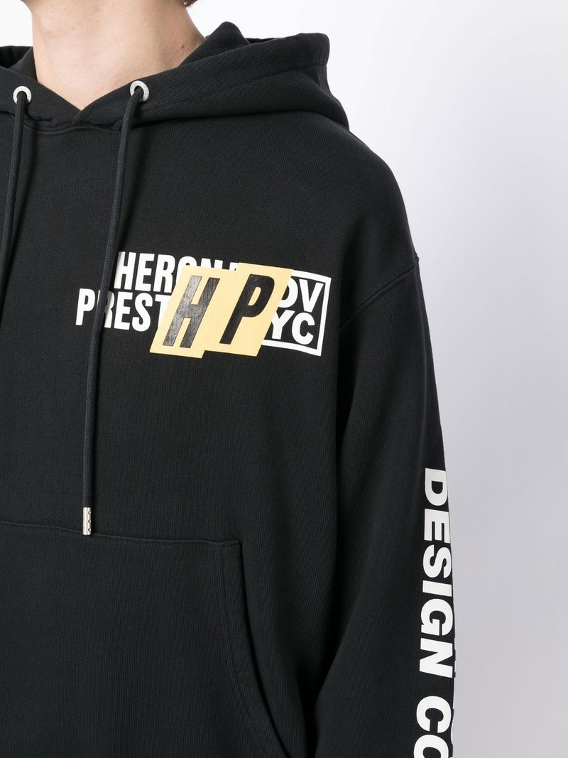 Real Estate logo-print hoodie 5