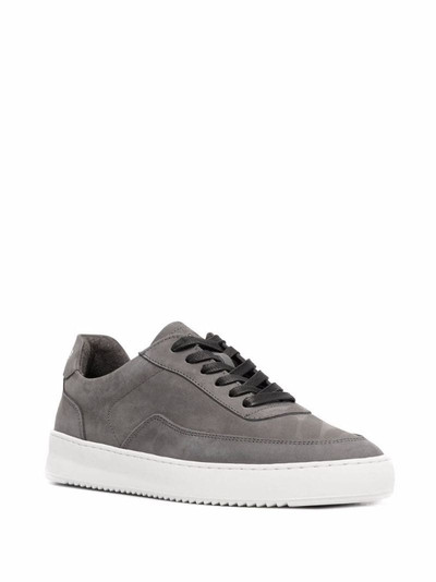 Filling Pieces leather low-top sneakers outlook
