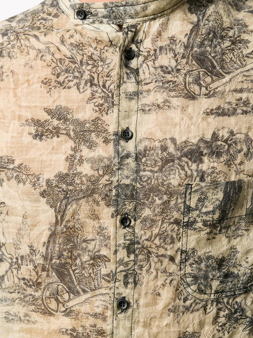 Toile de Jouy print shirt - 5