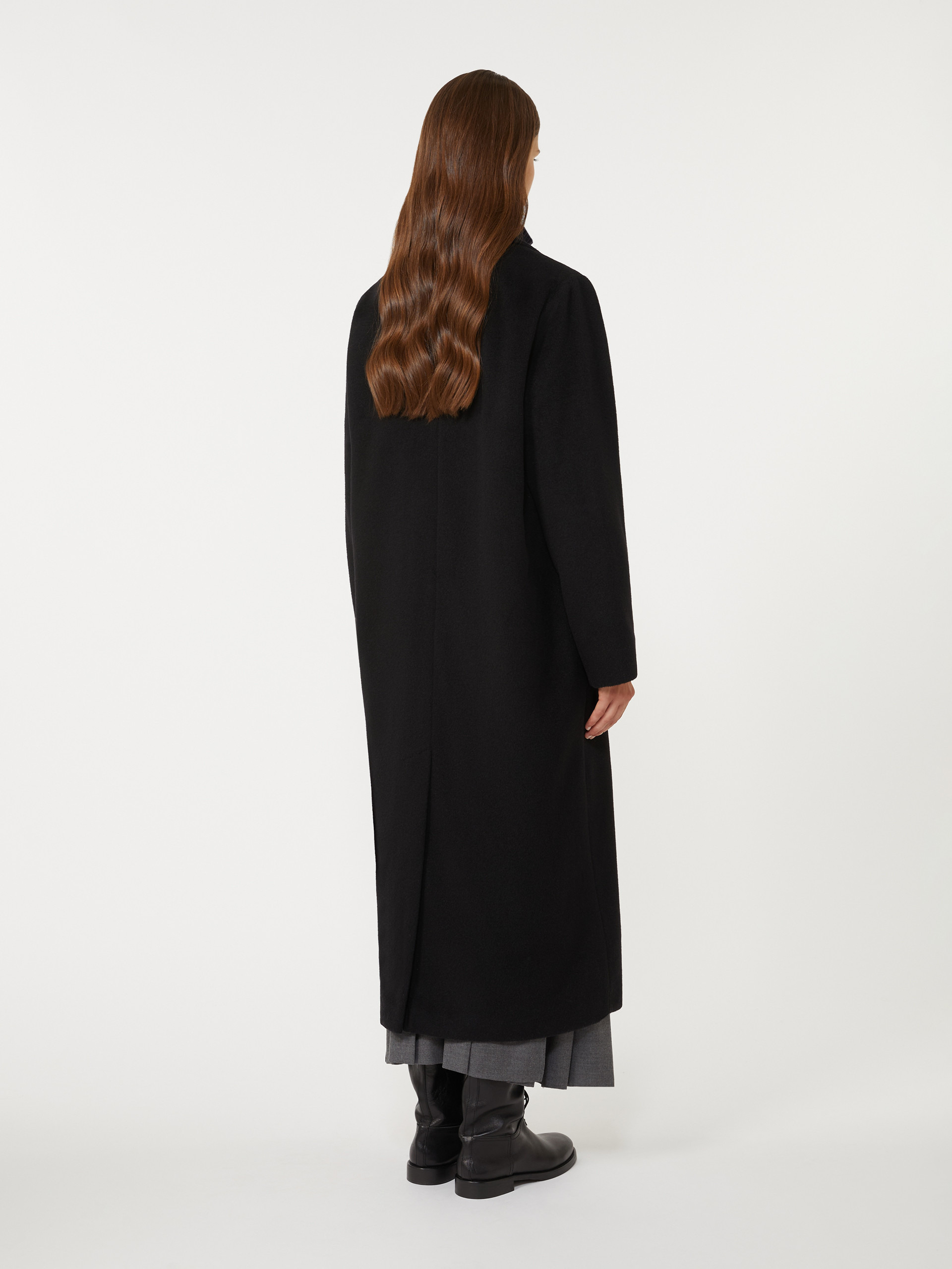 ZUFOLO Double-breasted coat in wool and alpaca - 4