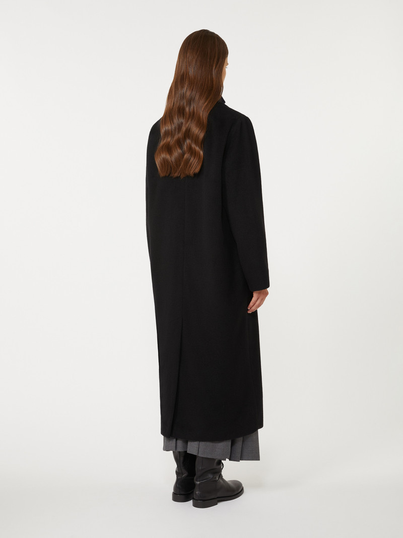 ZUFOLO Double-breasted coat in wool and alpaca 4