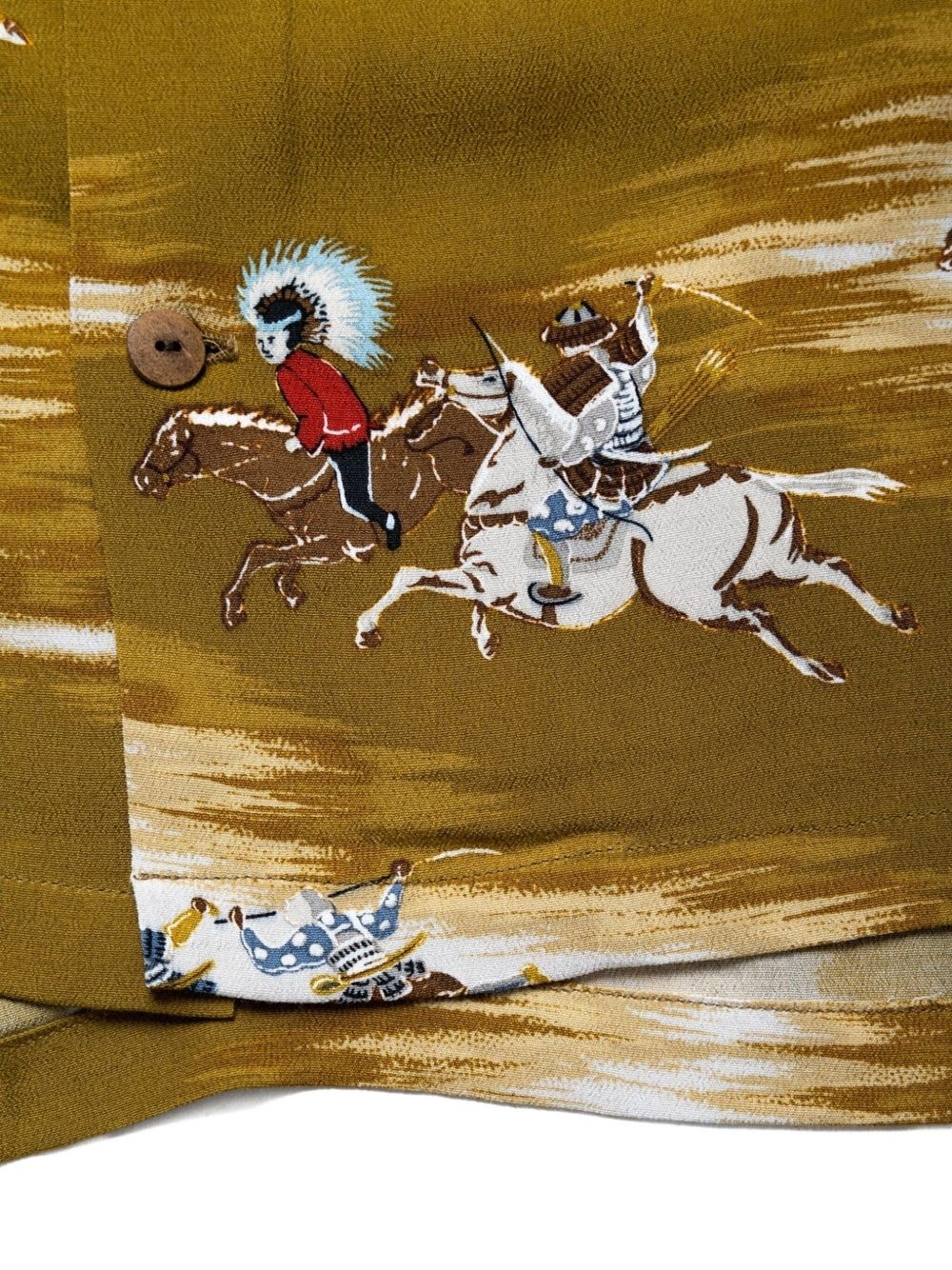 Kamikaze Aloha polo-print short-sleeve shirt - 6