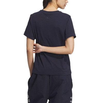 adidas (WMNS) adidas Graphic T-Shirt 'Navy' JM4960 outlook