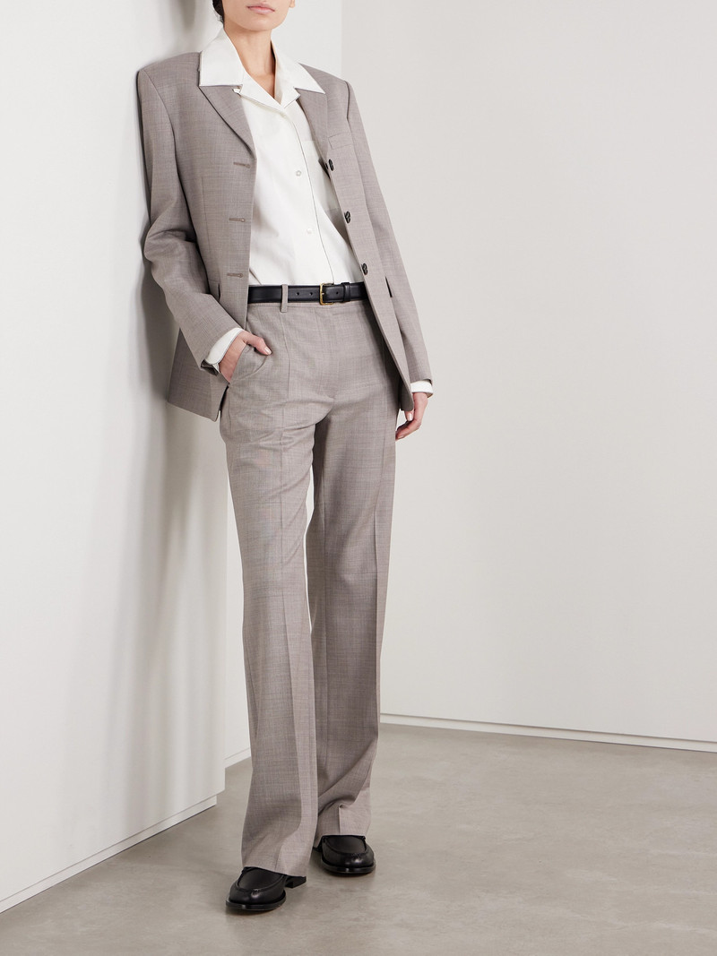 The Row Diane Wool-blend Straight-leg Pants outlook