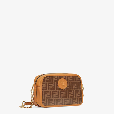 FENDI Brown fabric bag outlook