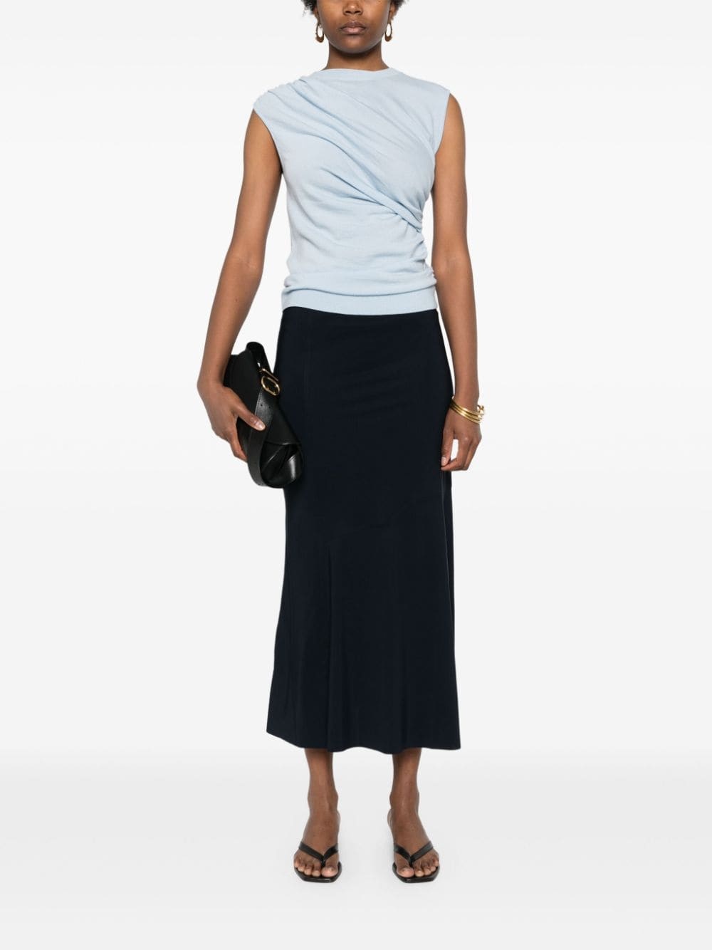 Elegant Comfort midi skirt - 2
