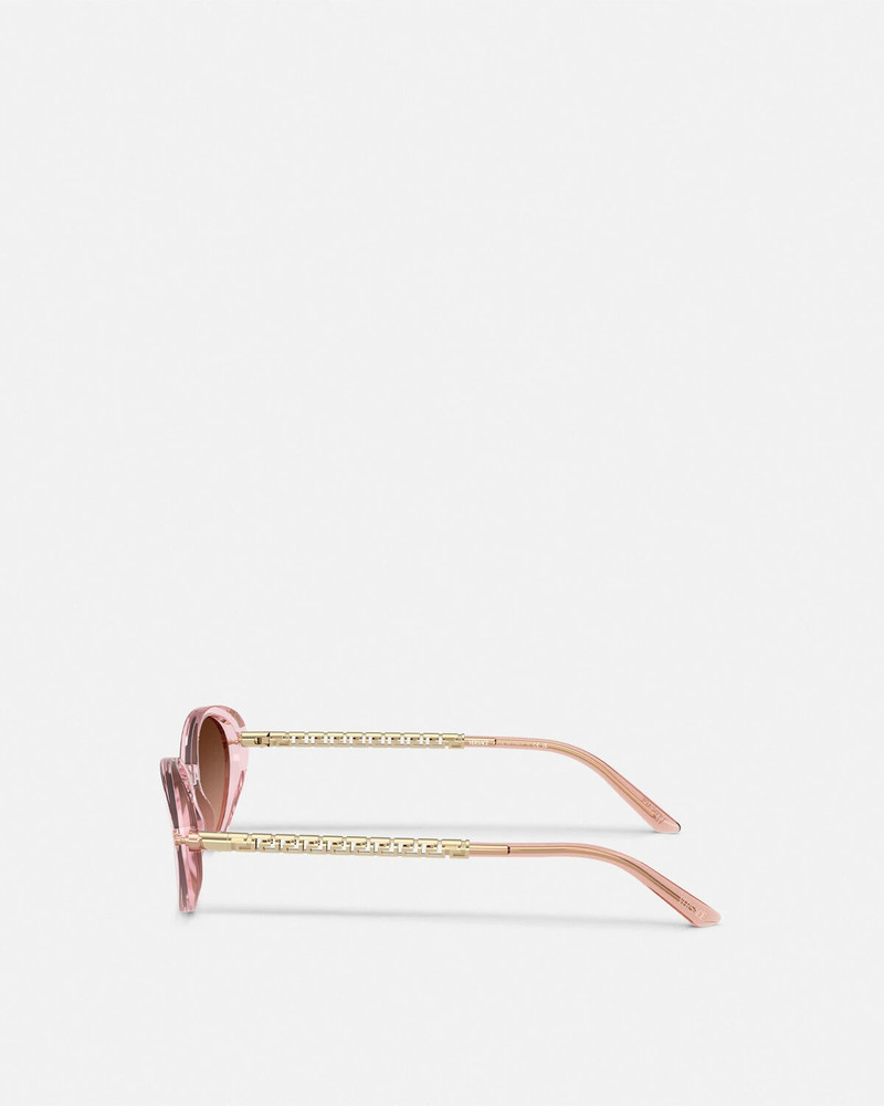 Tubular Greca Oval Sunglasses 3