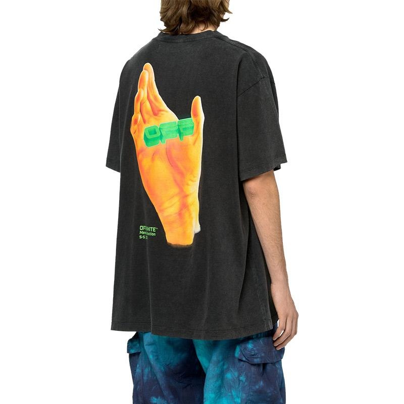 Off-White Oversized Fit Hand Black/Multicolor OMAA038R201850131088 - 4
