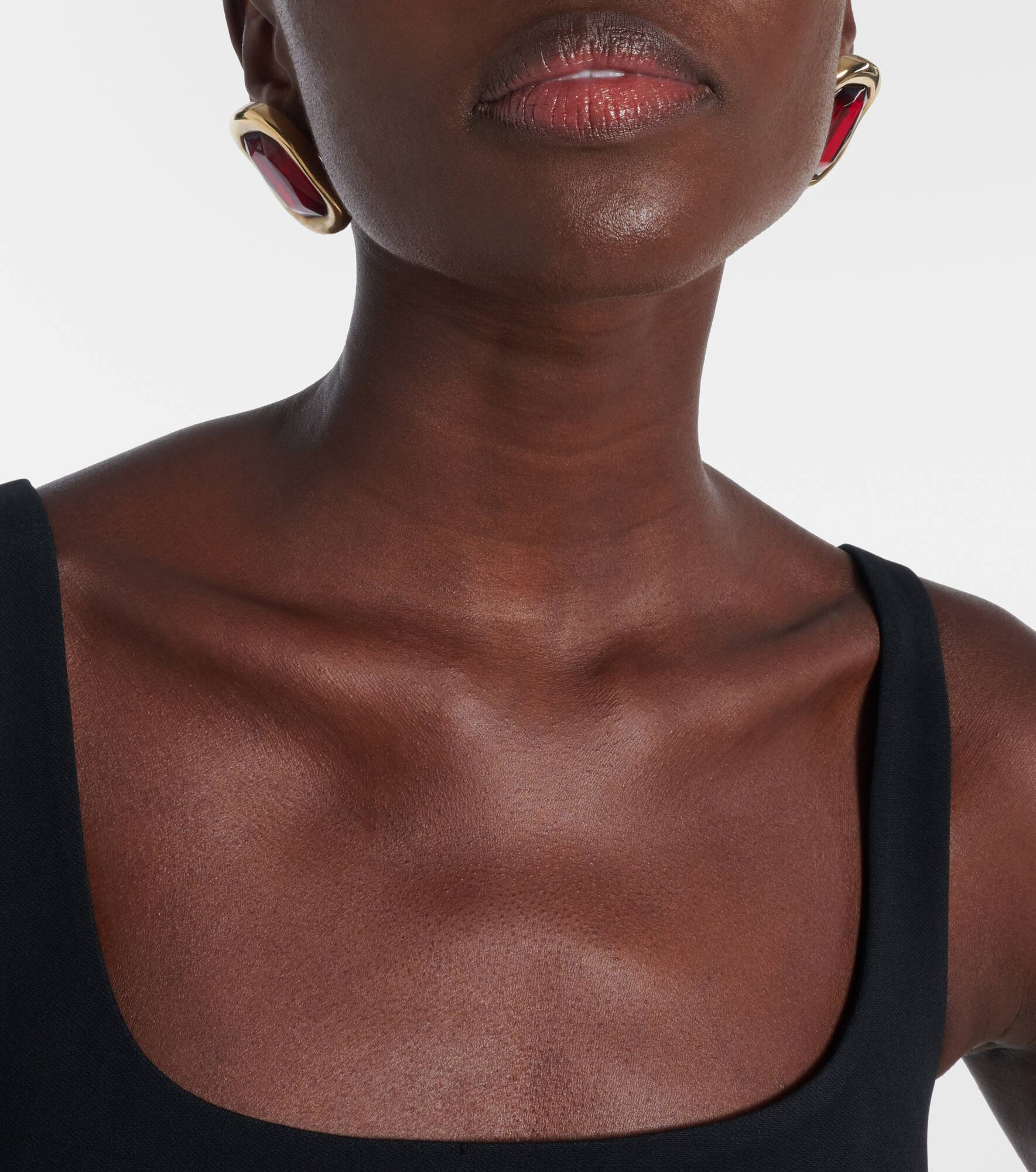 Crystal-embellished earrings - 6