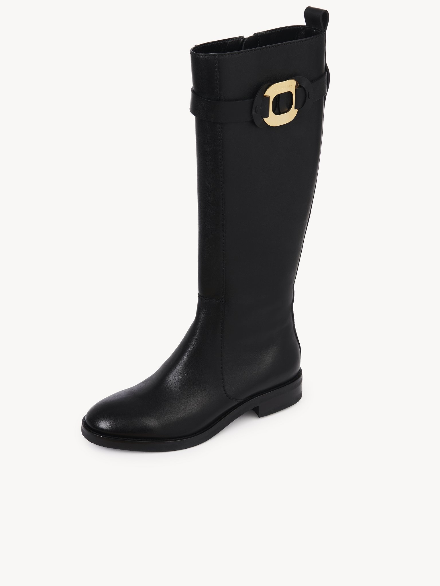 CHANY FLAT HIGH BOOT - 2