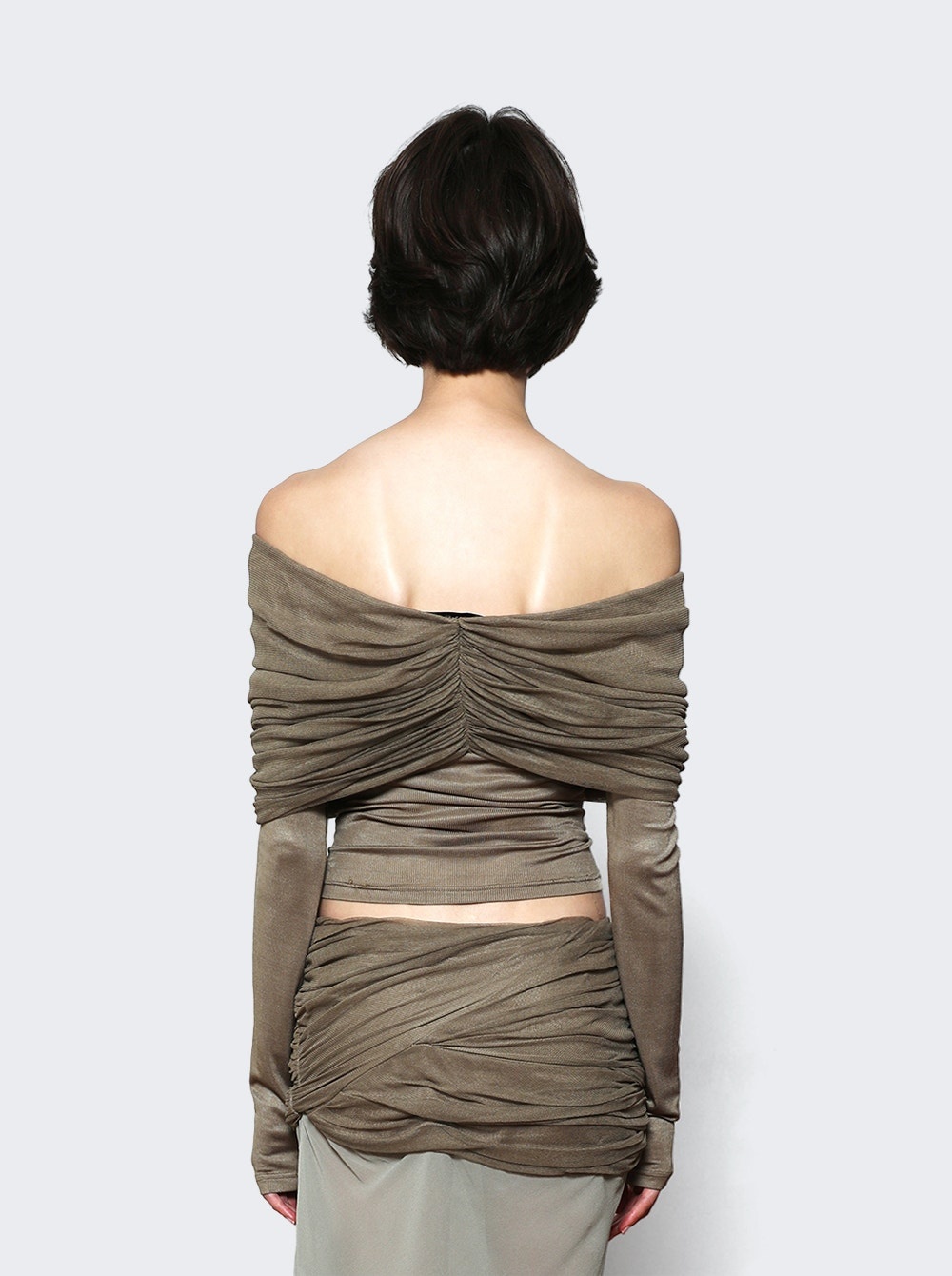Sonora Veiled Top Linseed - 5