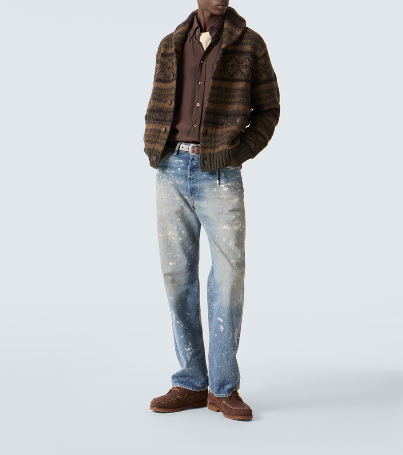 RRL by Ralph Lauren Fenimore faded straight jeans outlook