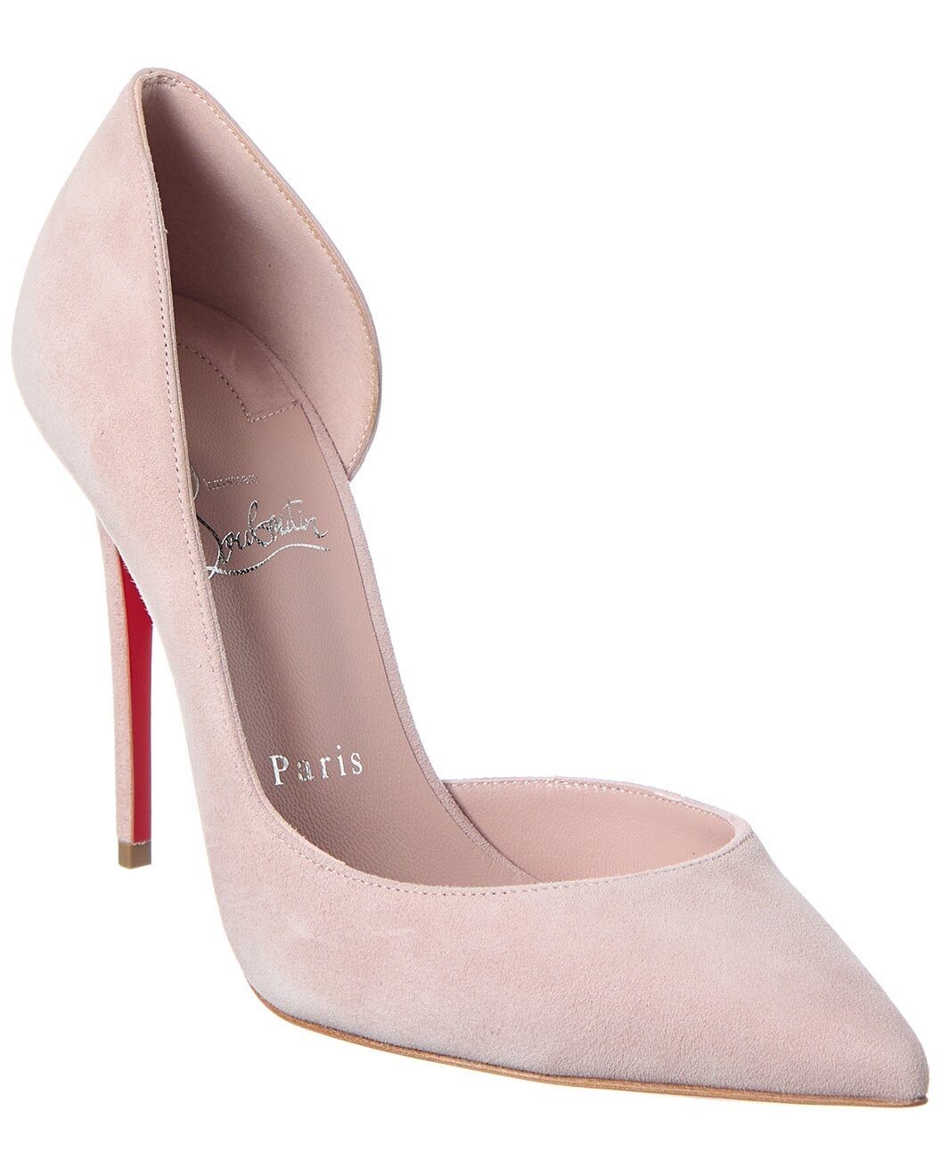 Christian Louboutin Iriza 100 Suede Pump - 1
