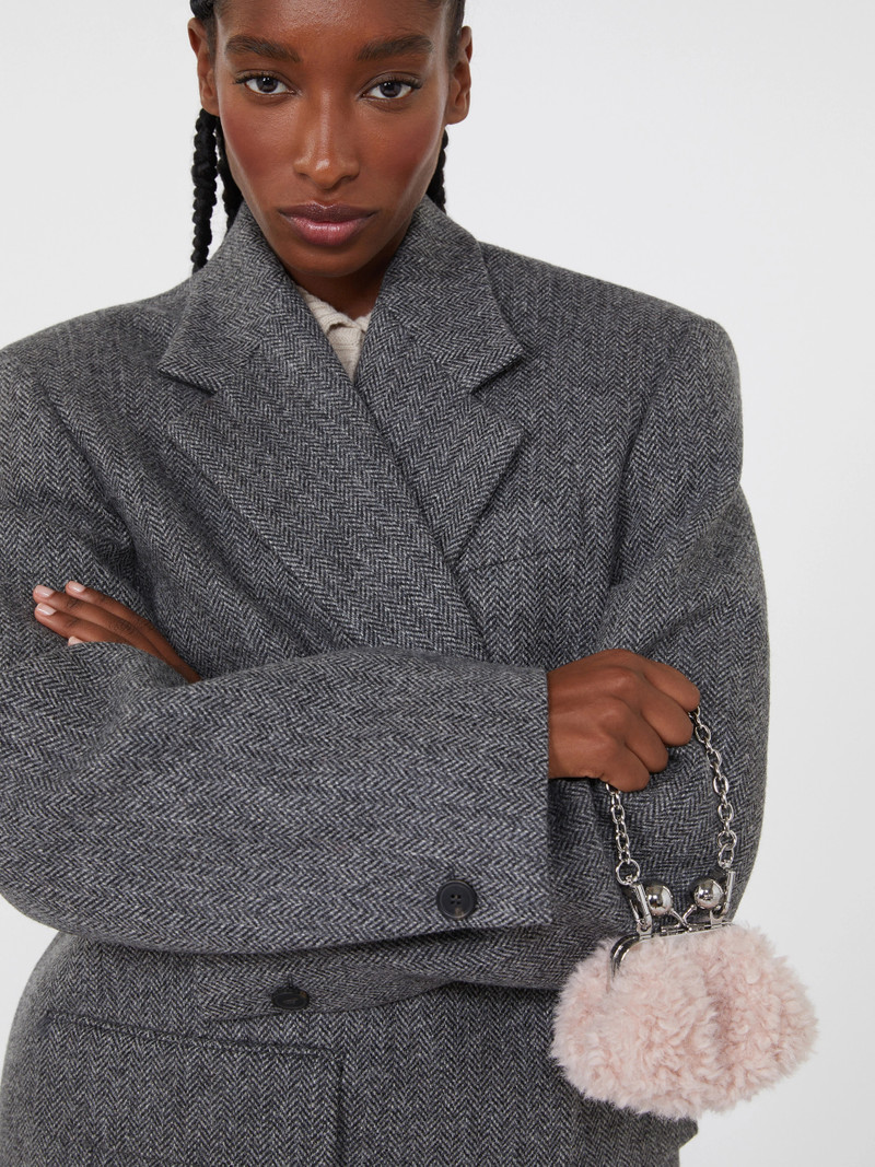 Mini Pasticcino Bag with a soft texture - PINK 6