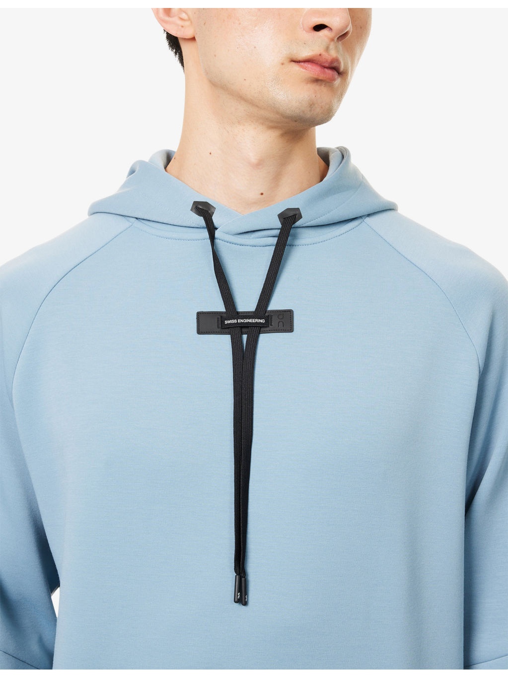 Relaxed-Fit Mesh-Pocket Stretch-Jersey Hoody - 5