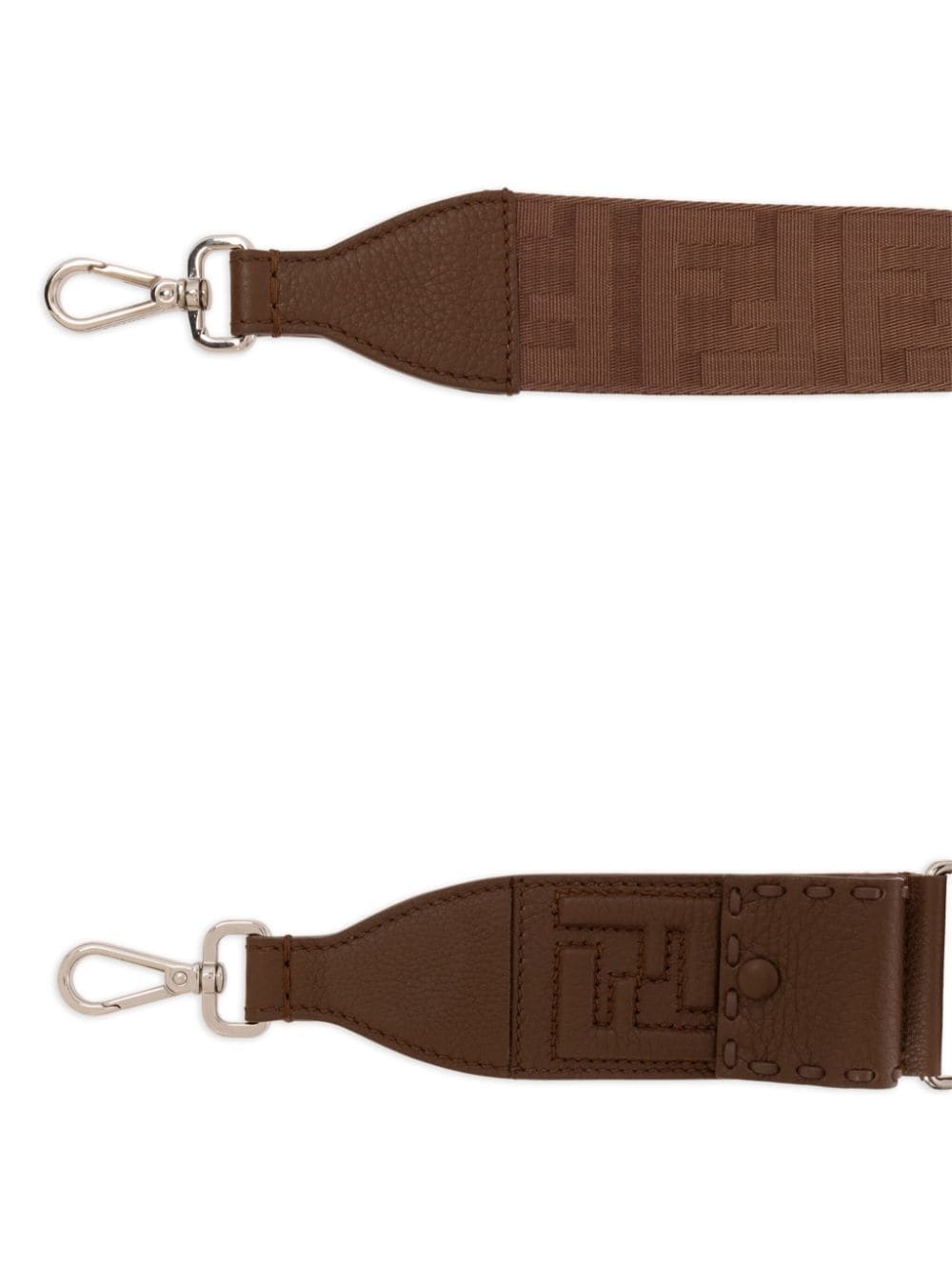 monogram-jacquard bag strap - 2