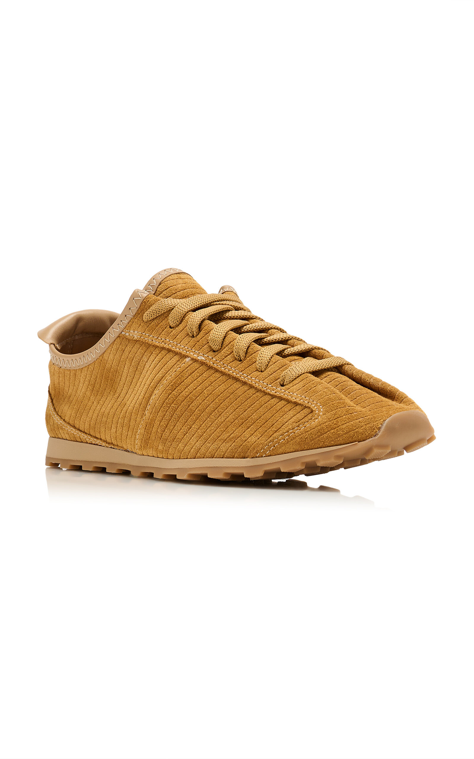 The Tennis Suede Sneakers tan - 4