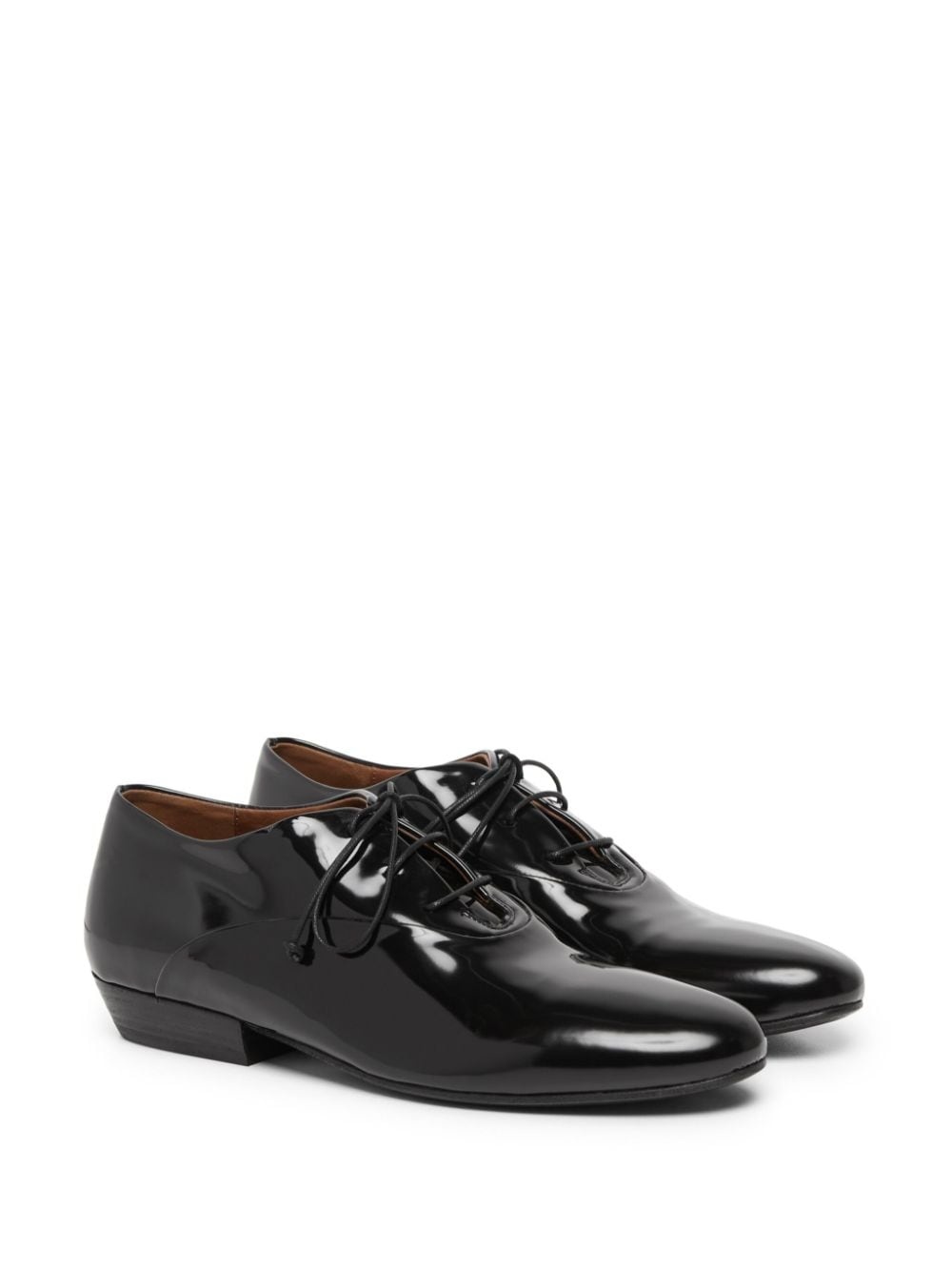 patent leather oxford shoes - 2