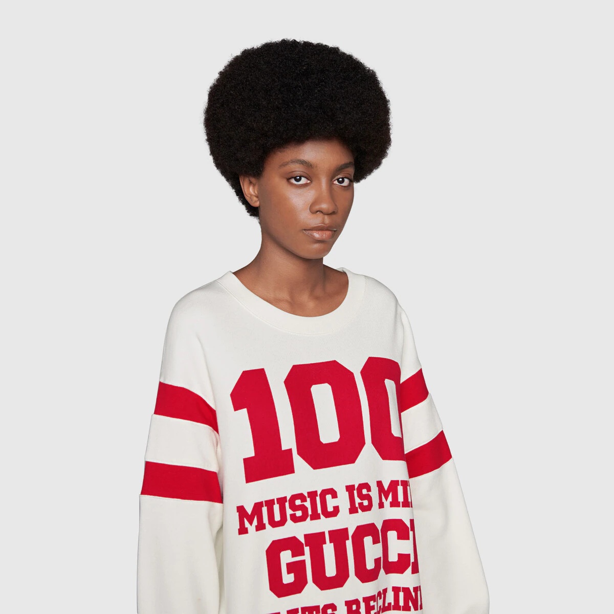 Gucci 100 cotton sweatshirt - 6