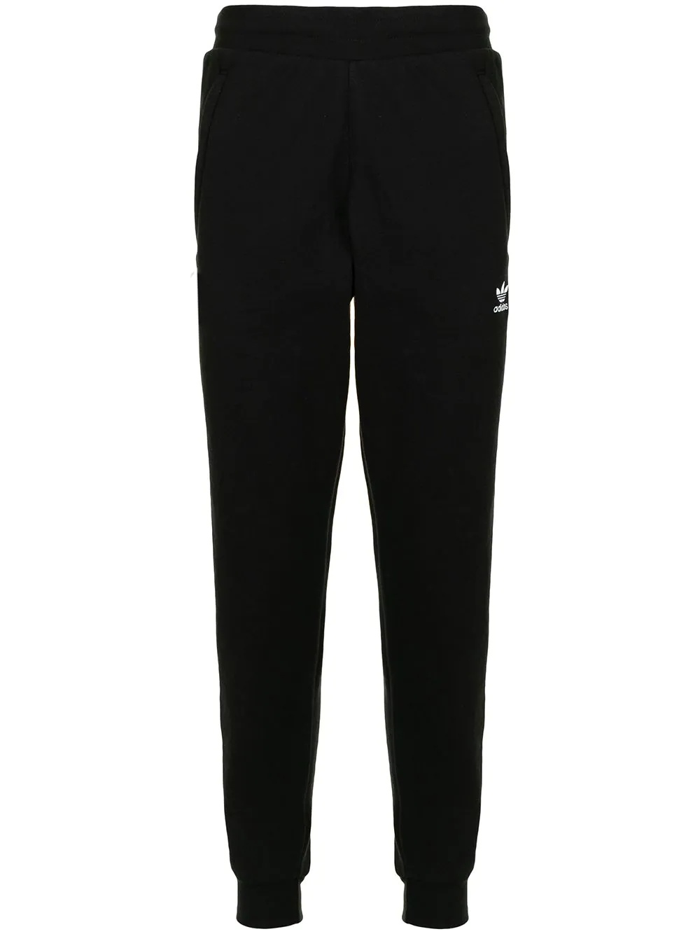 side-stripe logo track pants - 1