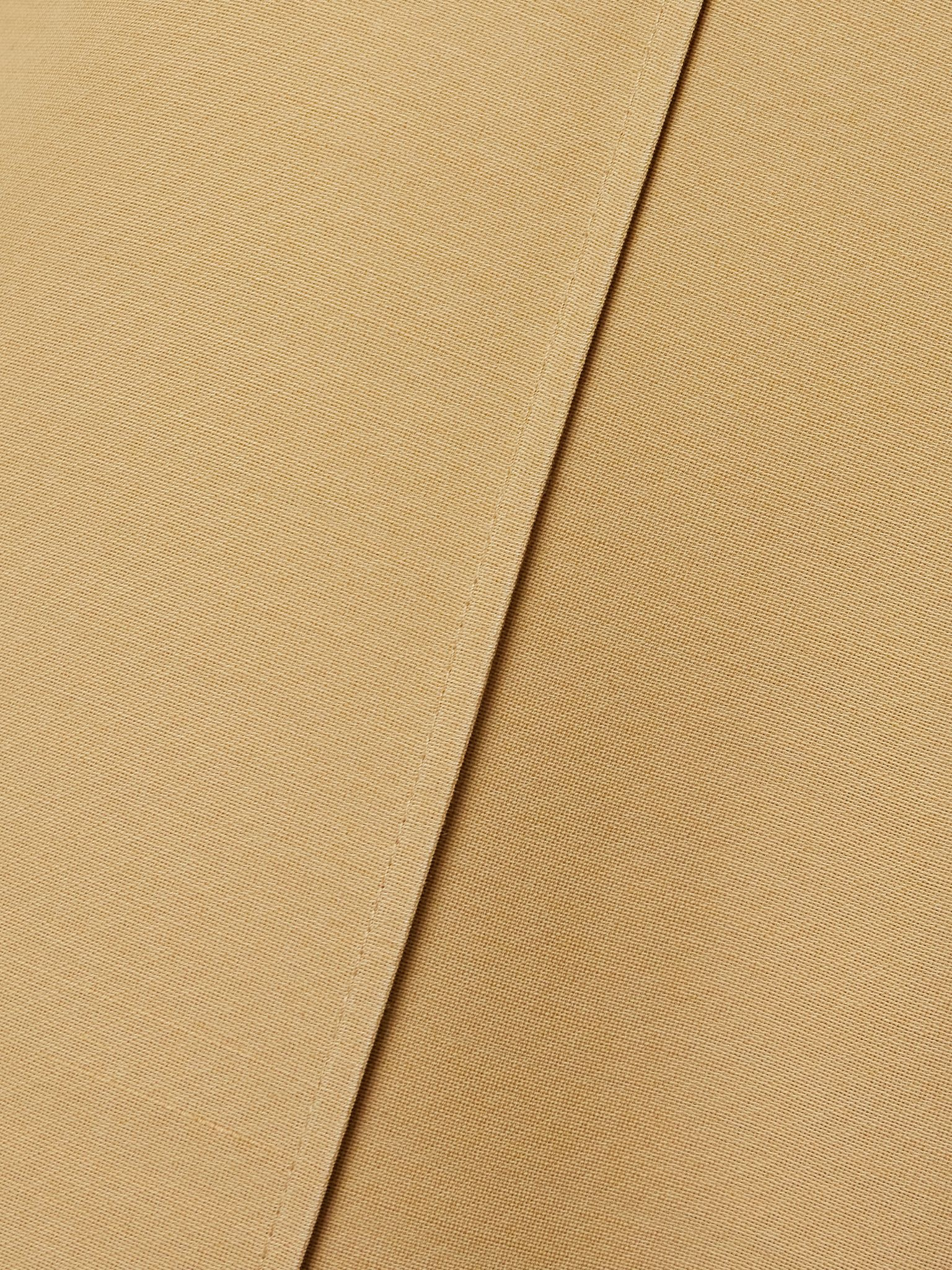 Cropped woven straight-leg pants Camel - 5