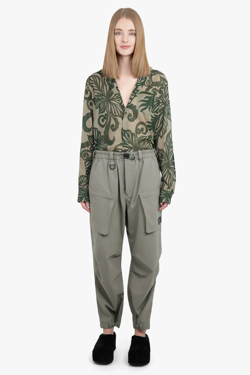 WINTER RIPSTOP PANTS | STONE GREEN - 4