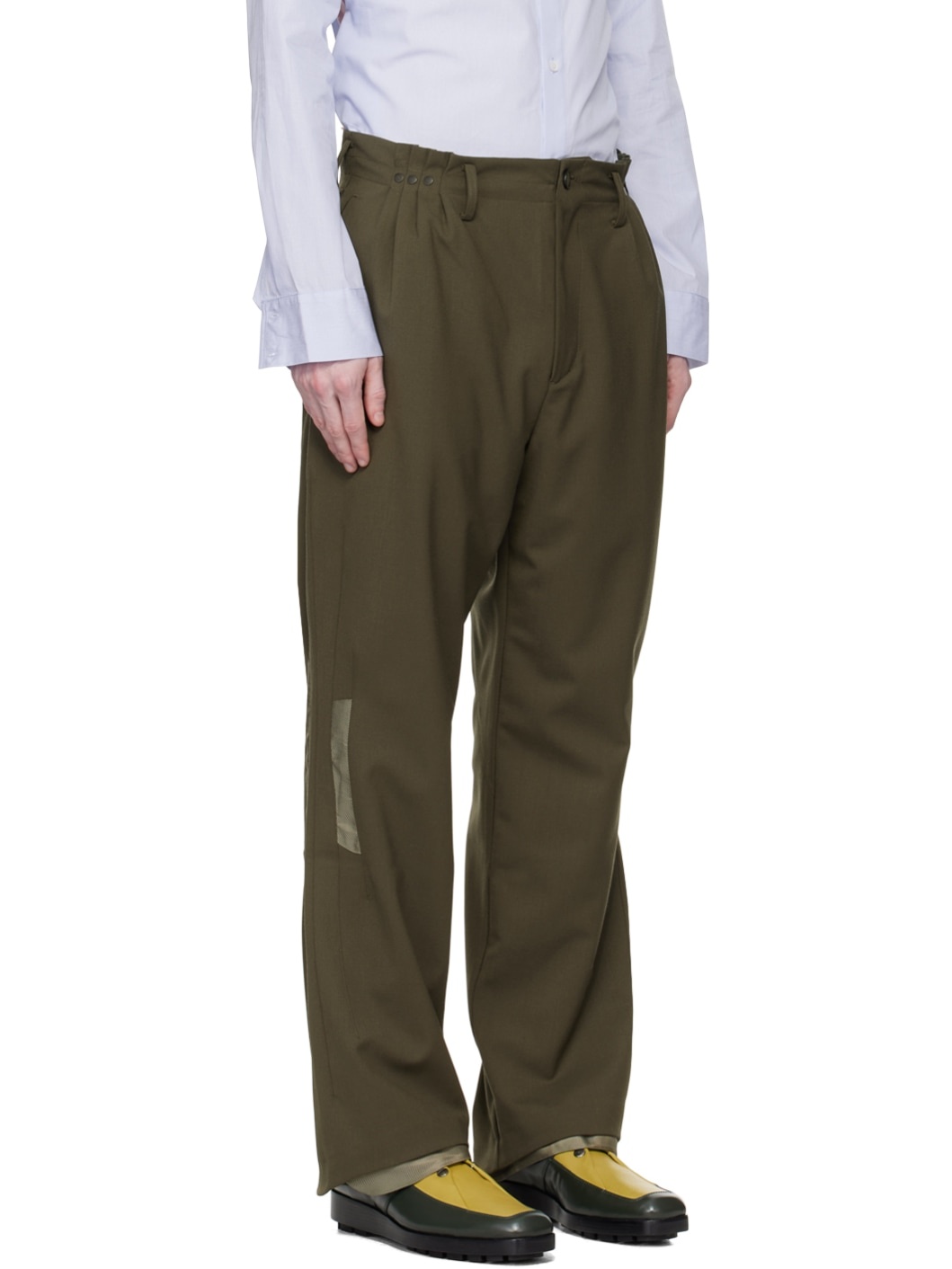 Khaki Orson Trousers - 2