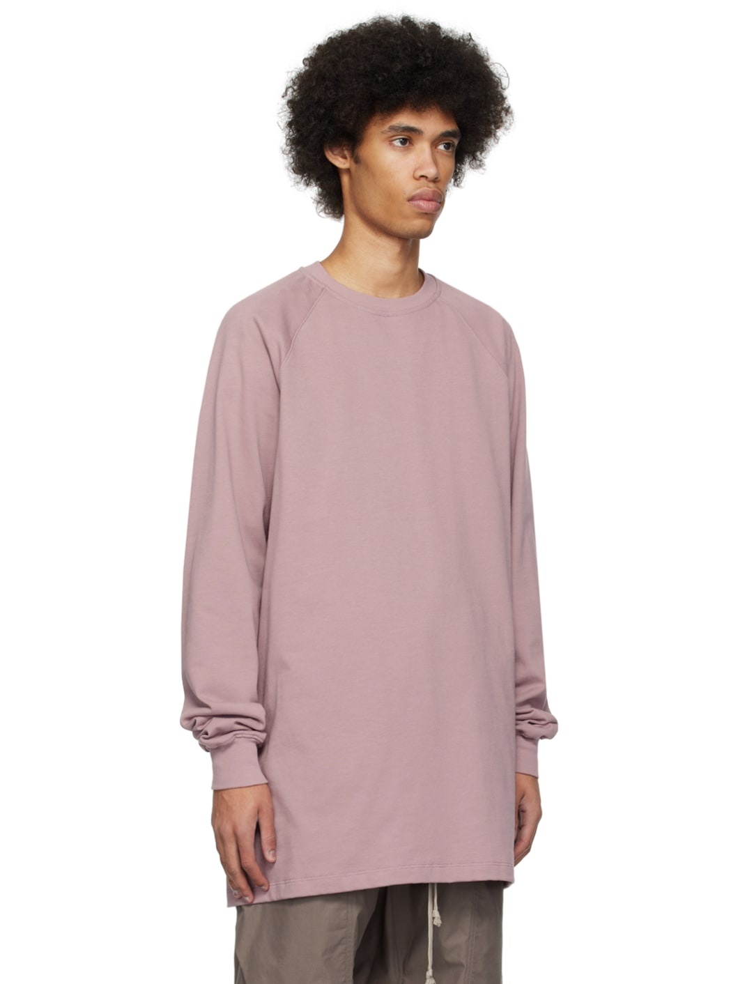 Pink Crewneck Sweatshirt - 2
