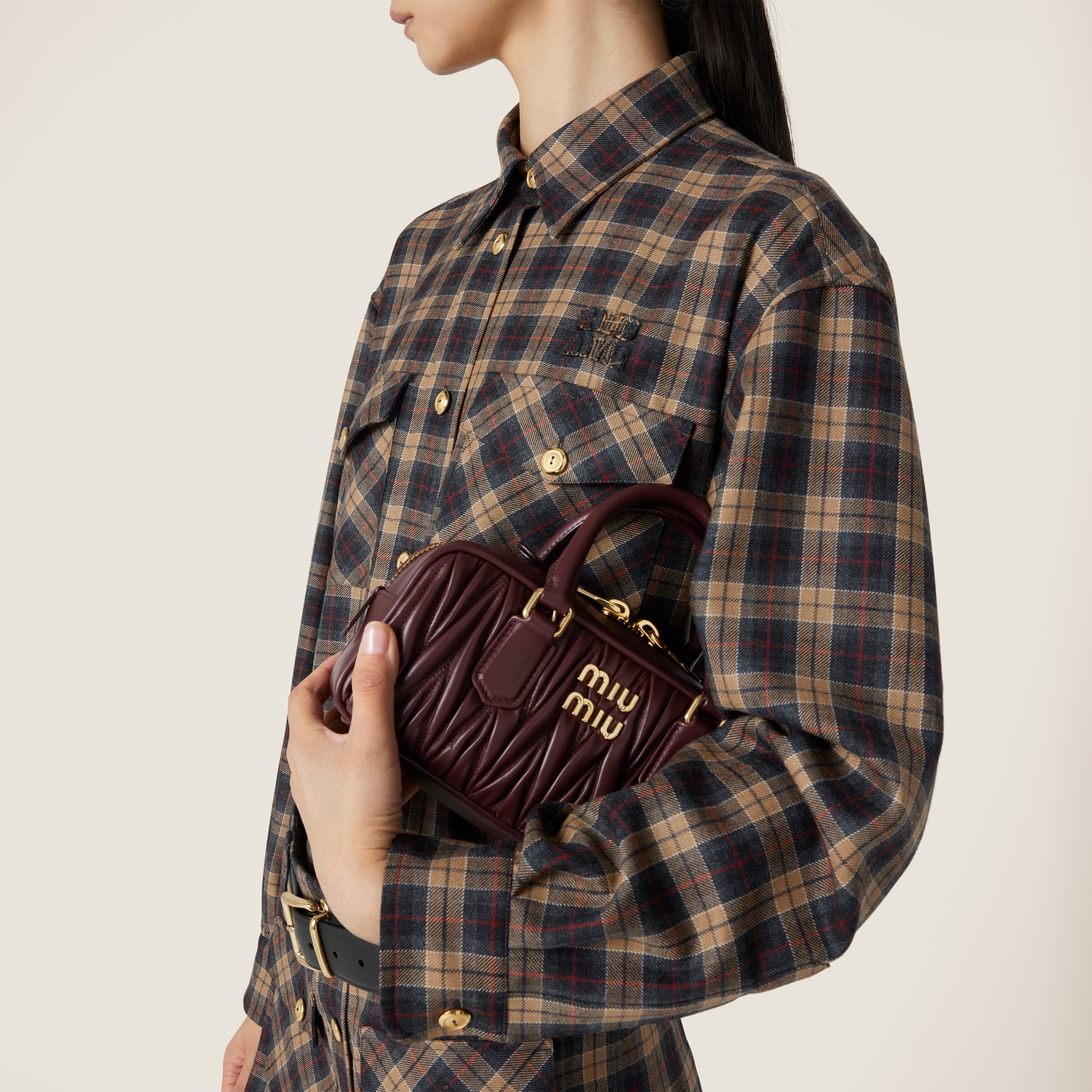 Wool tartan shirt - 5