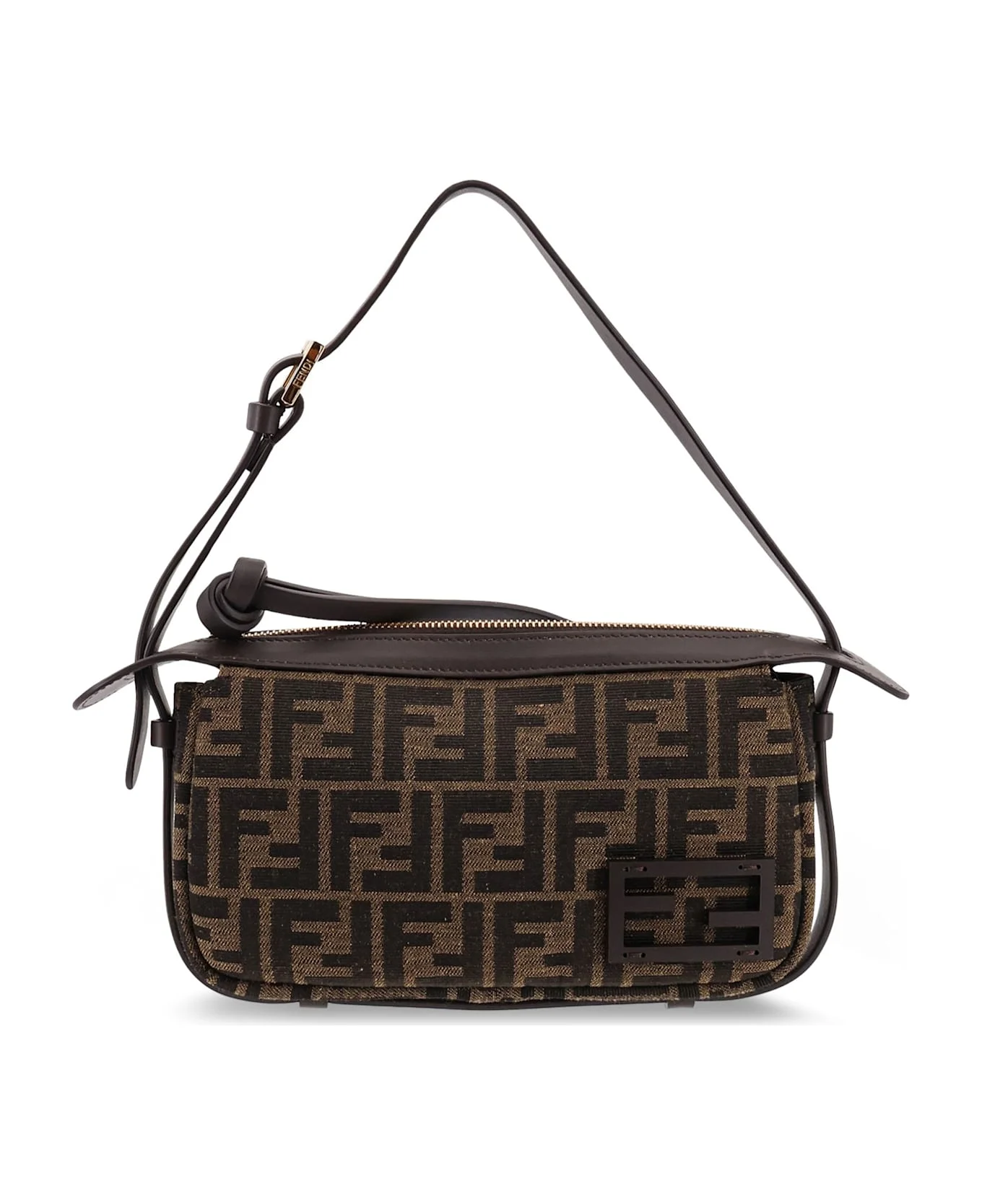 Simply Fendi Mini Ffjacquard Fabric Shoulder Bag - 1