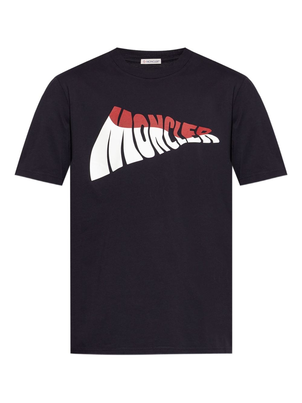 logo-print T-shirt - 1