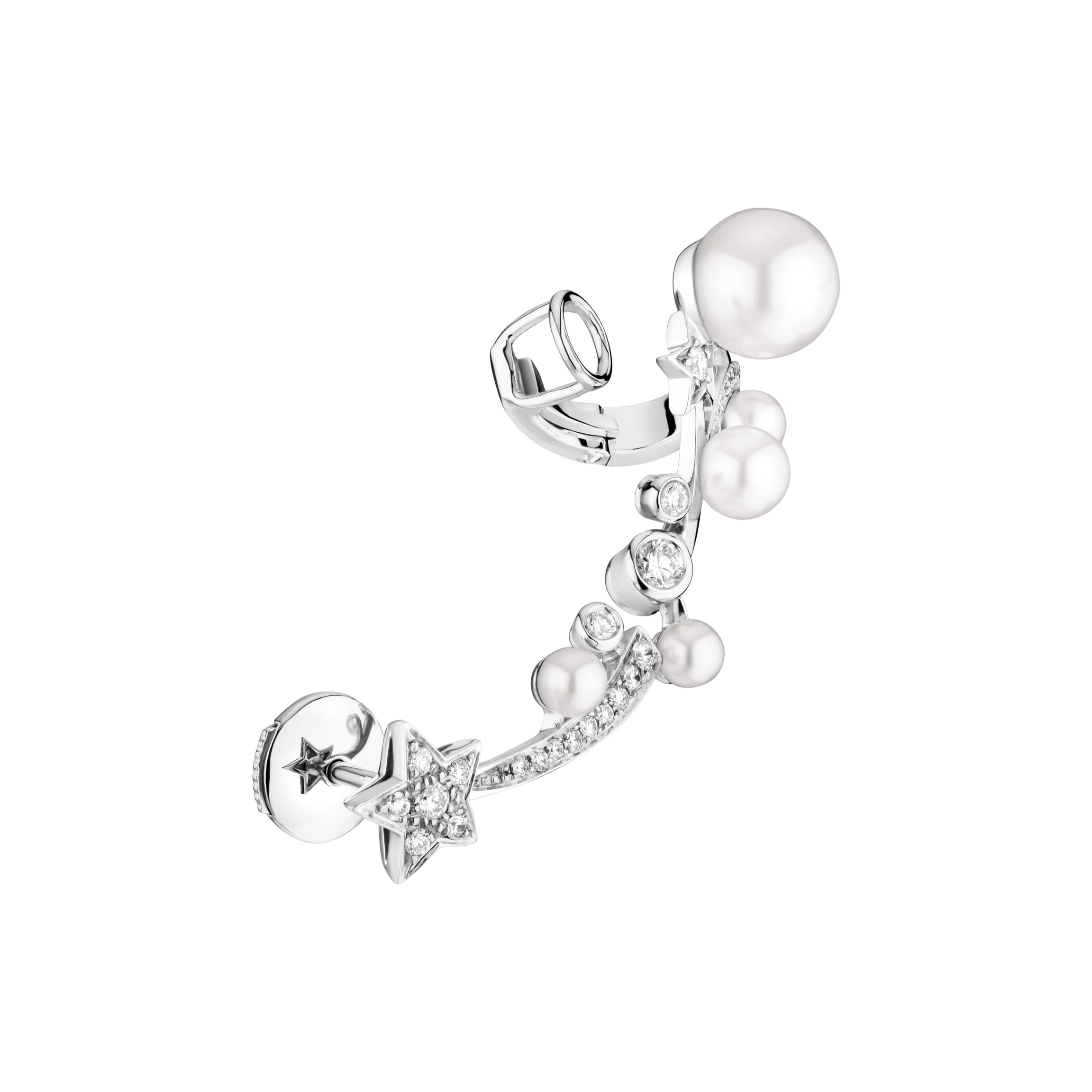 Comète Perlée ear cuff - 2