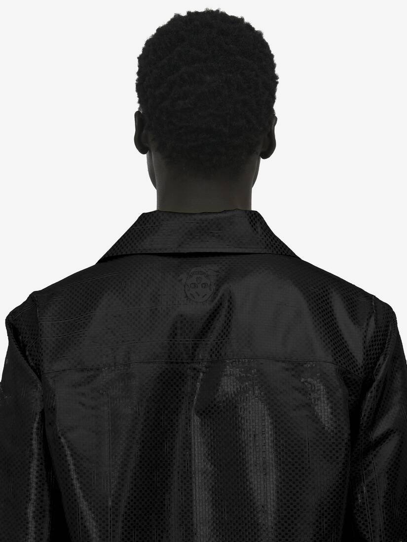 Silk Nylon Tarpaulin Shirt​ - 5