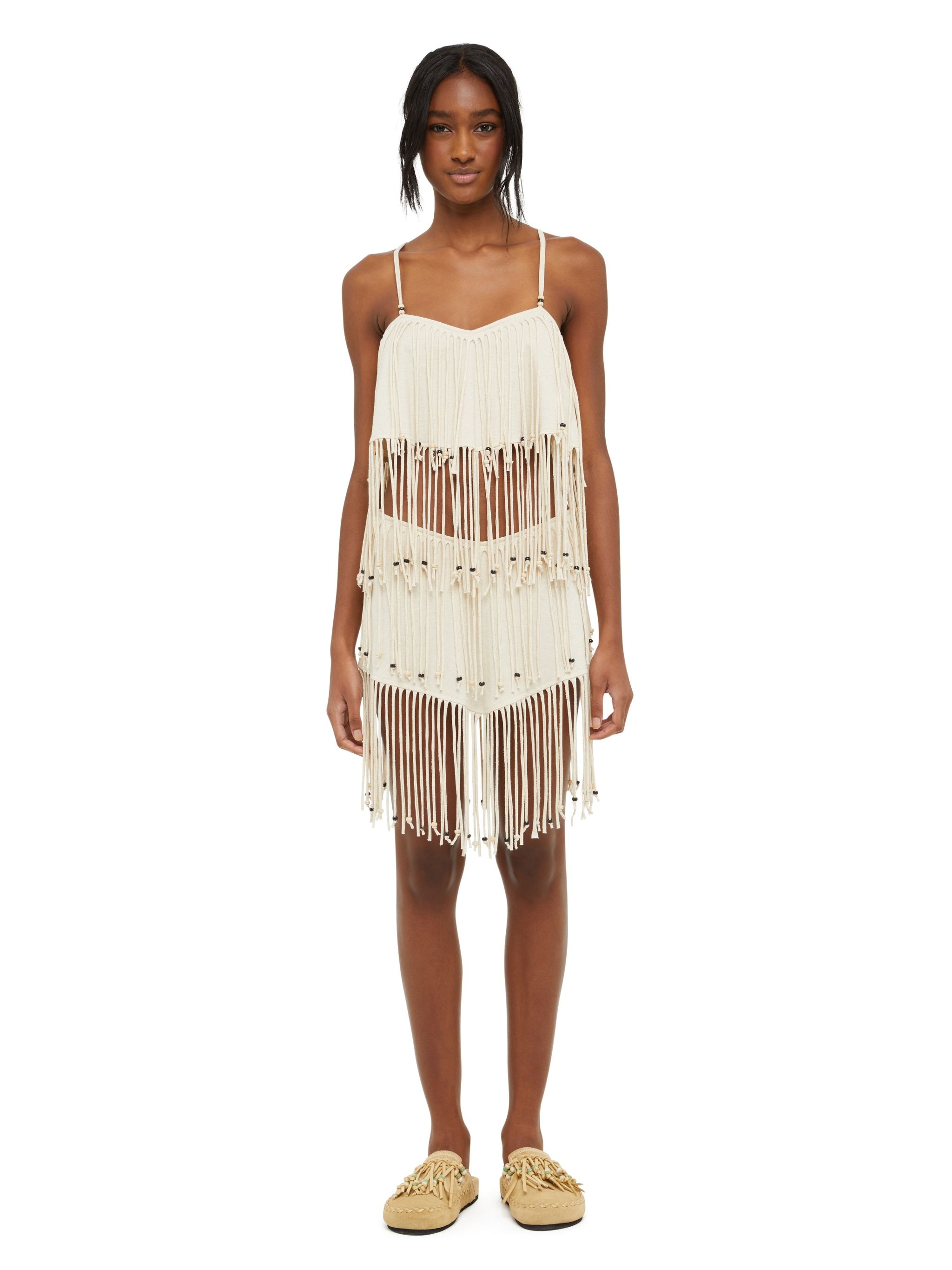 Monsoon Fringed Skirt - 4